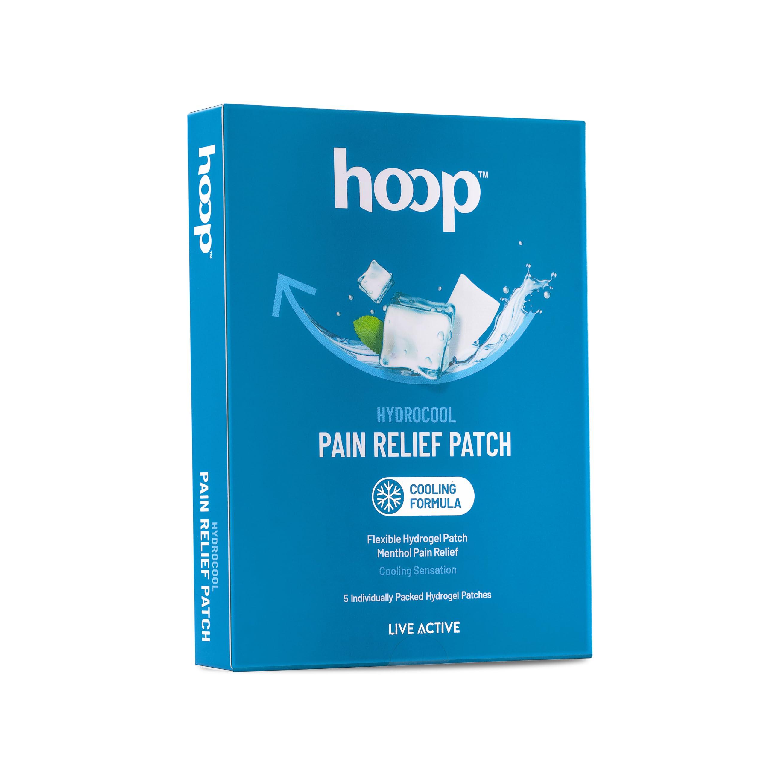 hoop Pain Relief Patch | Hydrogel Ice Cooling Patches | 5 Pieces