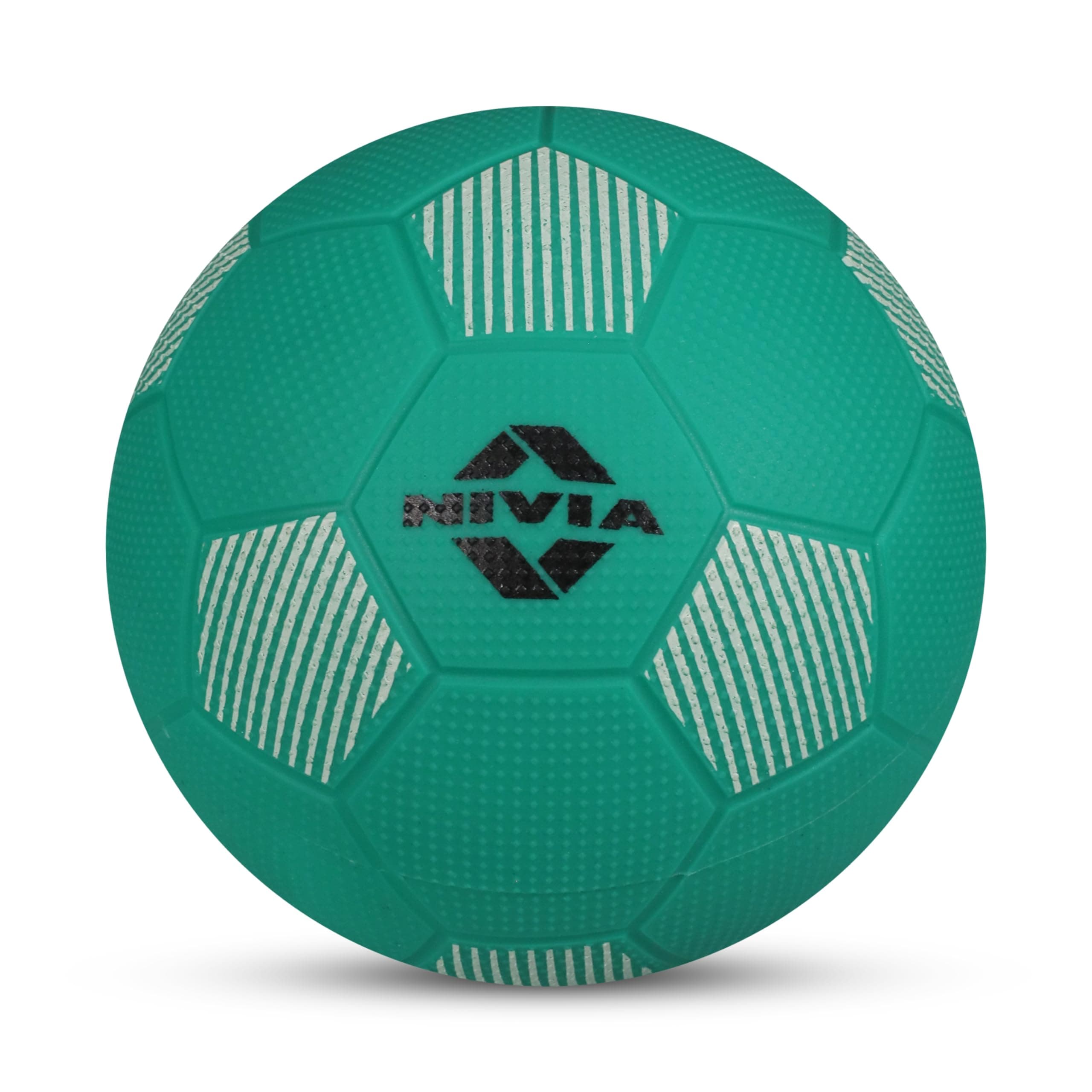 Nivia Home Play Mini Football for Kids, Soft & Lightweight Toy Ball, Safe for Indoor Play, Size - 1 (Teal Green), Pack of 1
