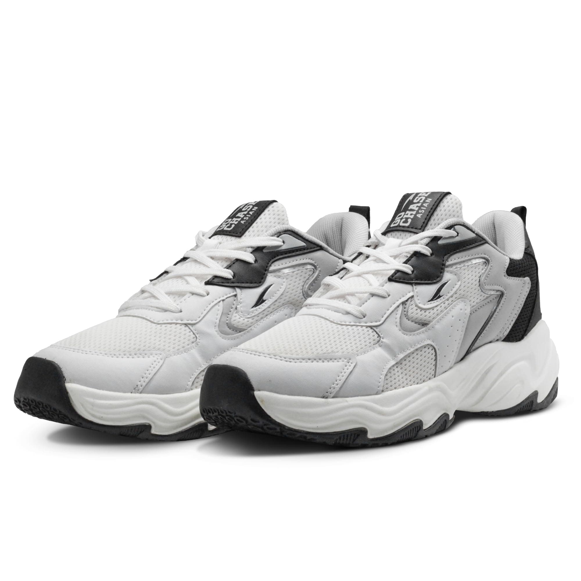 ASIAN Men DOMINATOR-03 Running and Casual wear Running Shoes with Laces, Lightweight and Comfortable Shoes with Upper Fabric and Phylon Sole for Men & Boys for Sports and Gym,UK 9