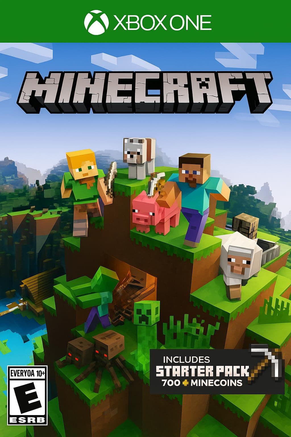 Minecraft – Xbox Edition | Xbox Series X|S / Xbox One (Download Code) | Digital Delivery via Email within 1 Hour