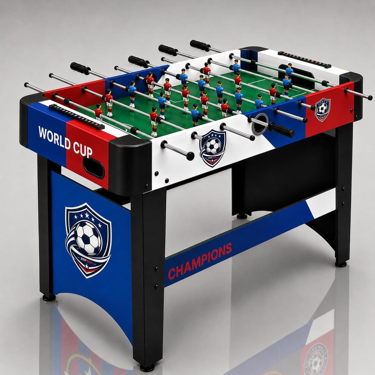 STEP OVER Grandmaster Pro Strongman Foosball Table ||Limited Edition || Strong and Sturdy Model for Adults & Kids ||Home, Office, Resorts, Hotels,Schools|| Heavy Duty|| 2026 Edition