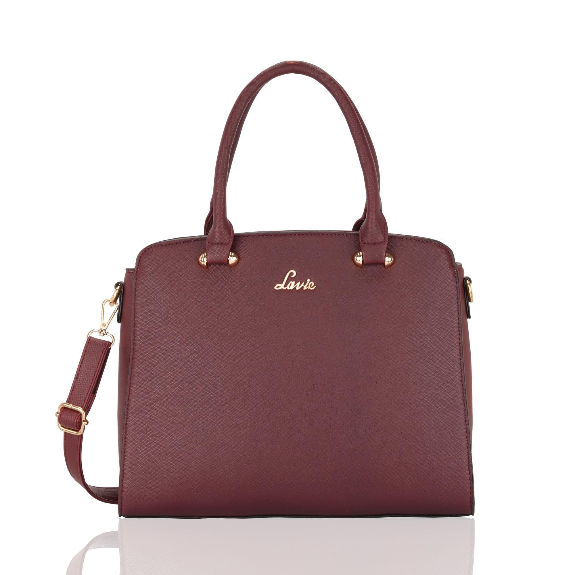 Lavie Women's Ushawu Satchel Bag | Satchel Handbag for Work | Ladies Purse | Stylish Shoulder Bag | Gift for Women