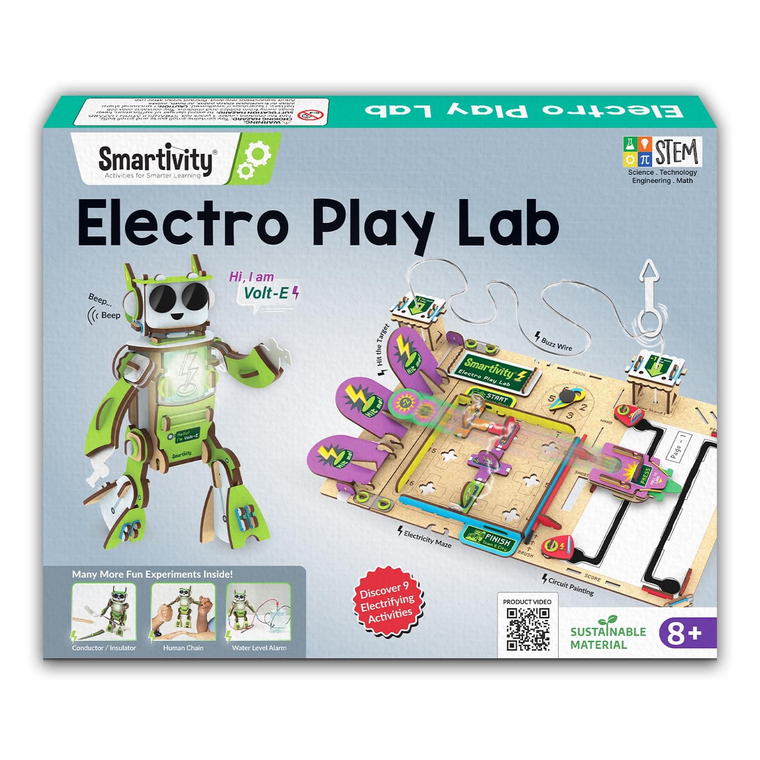 Smartivity Electricity Science Kit for Kids 8-14 Years