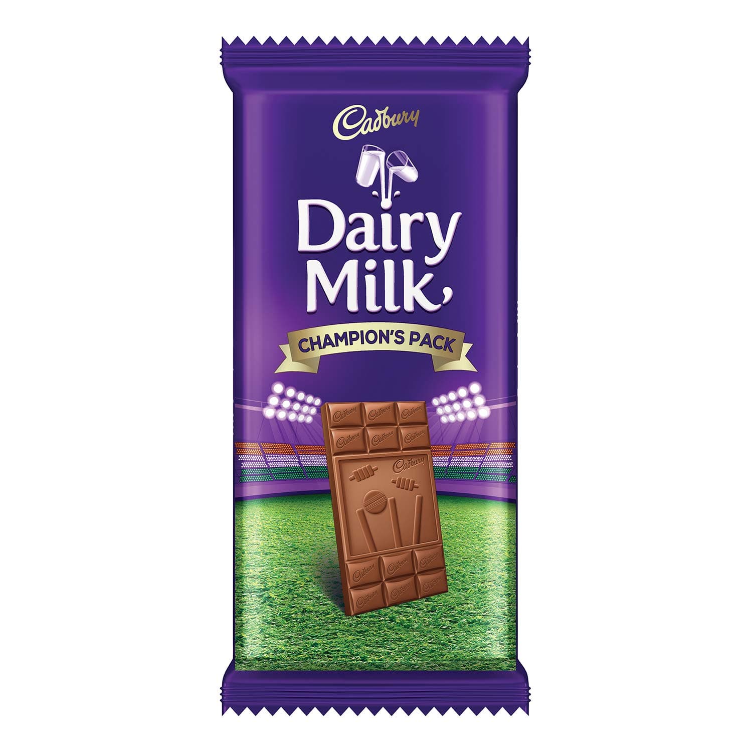 Cadbury Dairy Milk Chocolate Bar Champion Pack, 130 Grams (Pack of 5)