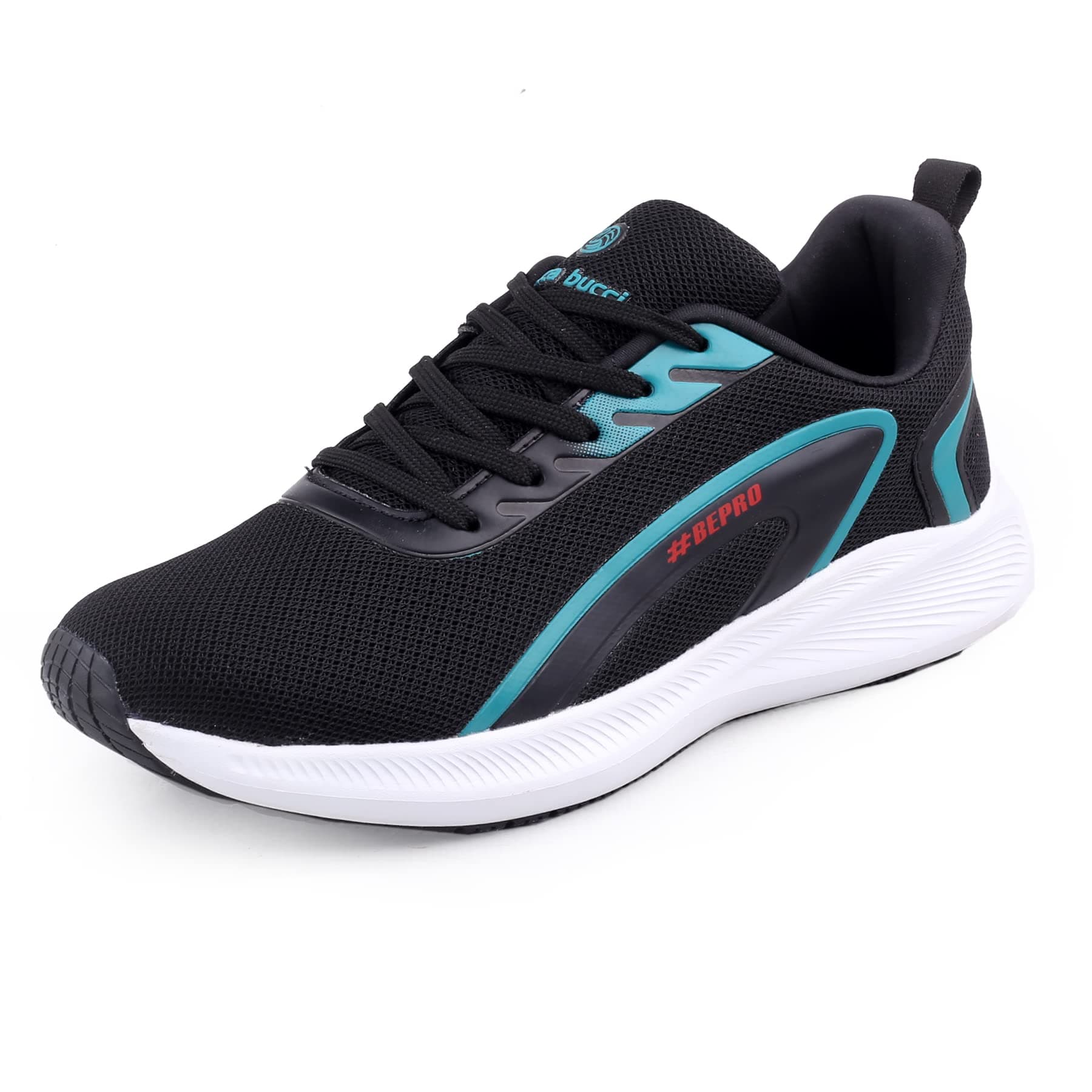 Bacca Bucci Men's Essential Your Everyday All Purpose Walking Running Casual Shoes (Black, 12)