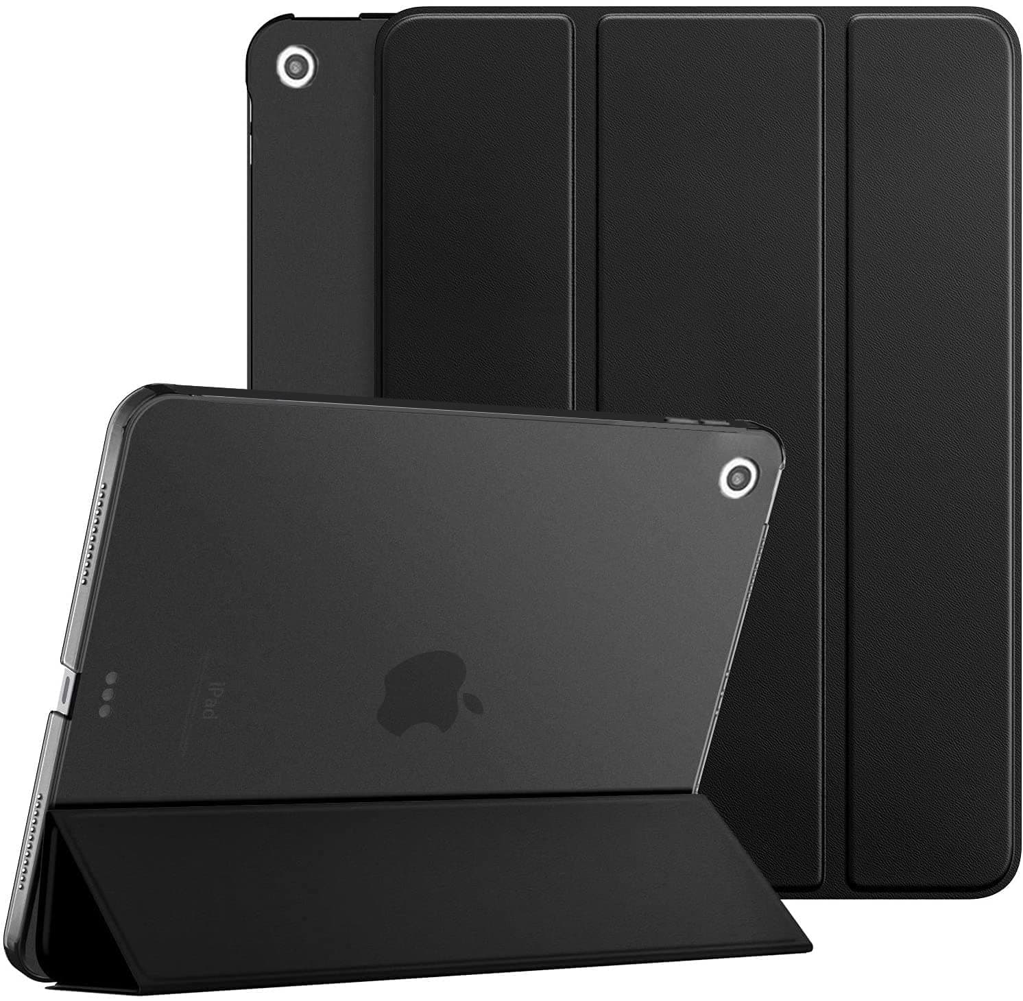 Robustrion Cover for iPad 9th Gen Cover/8th 7th Generation Case 10.2",Black