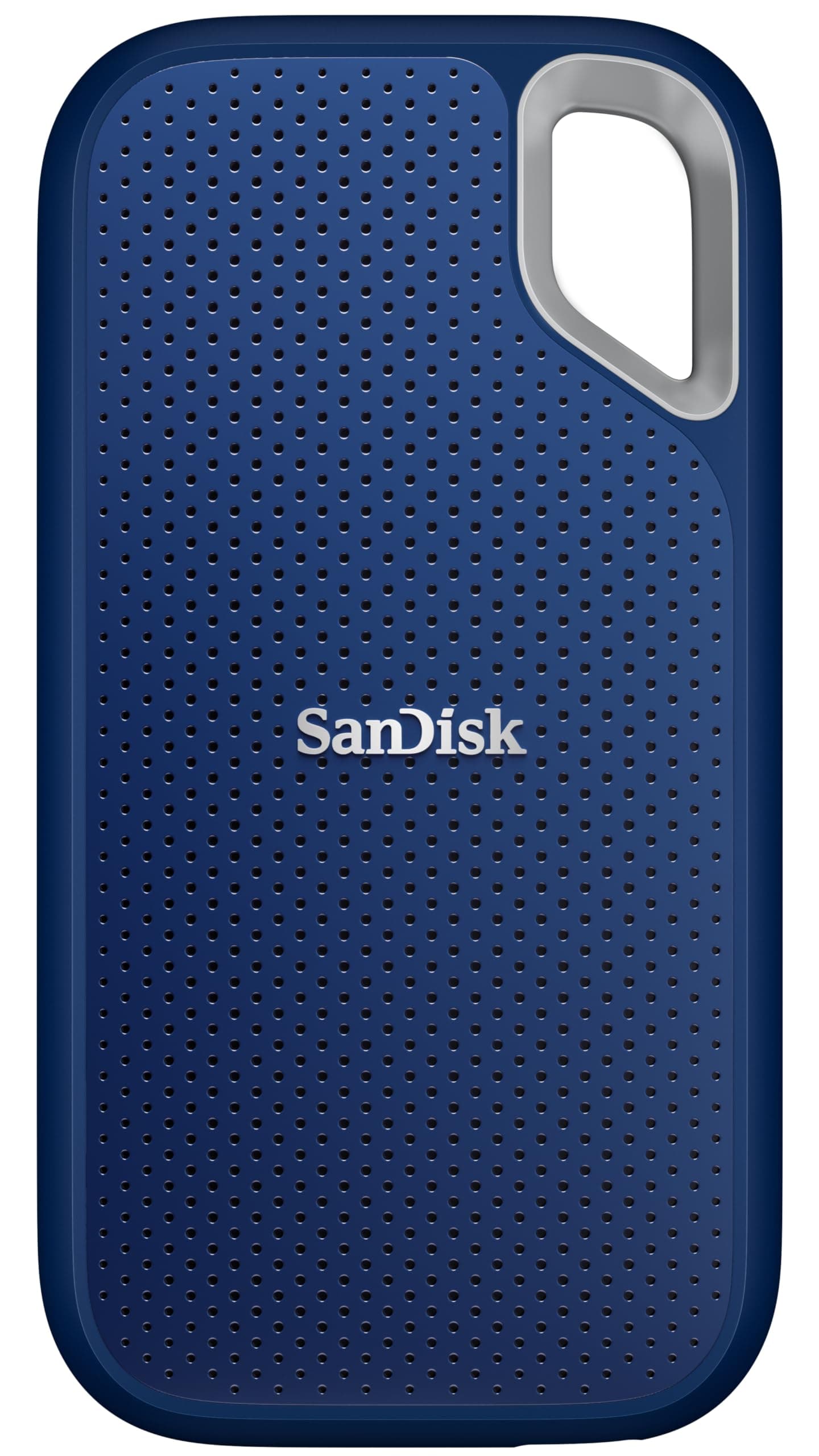 SANDISK Extreme 1TB Portable External SSD, 1050MB/s R, 1000MB/s W, 3m Drop Protection, IP65 Water/dust Resistant, PC,MAC & TypeC Smartphone Compatible, 5Y Warranty, Royal Blue Color
