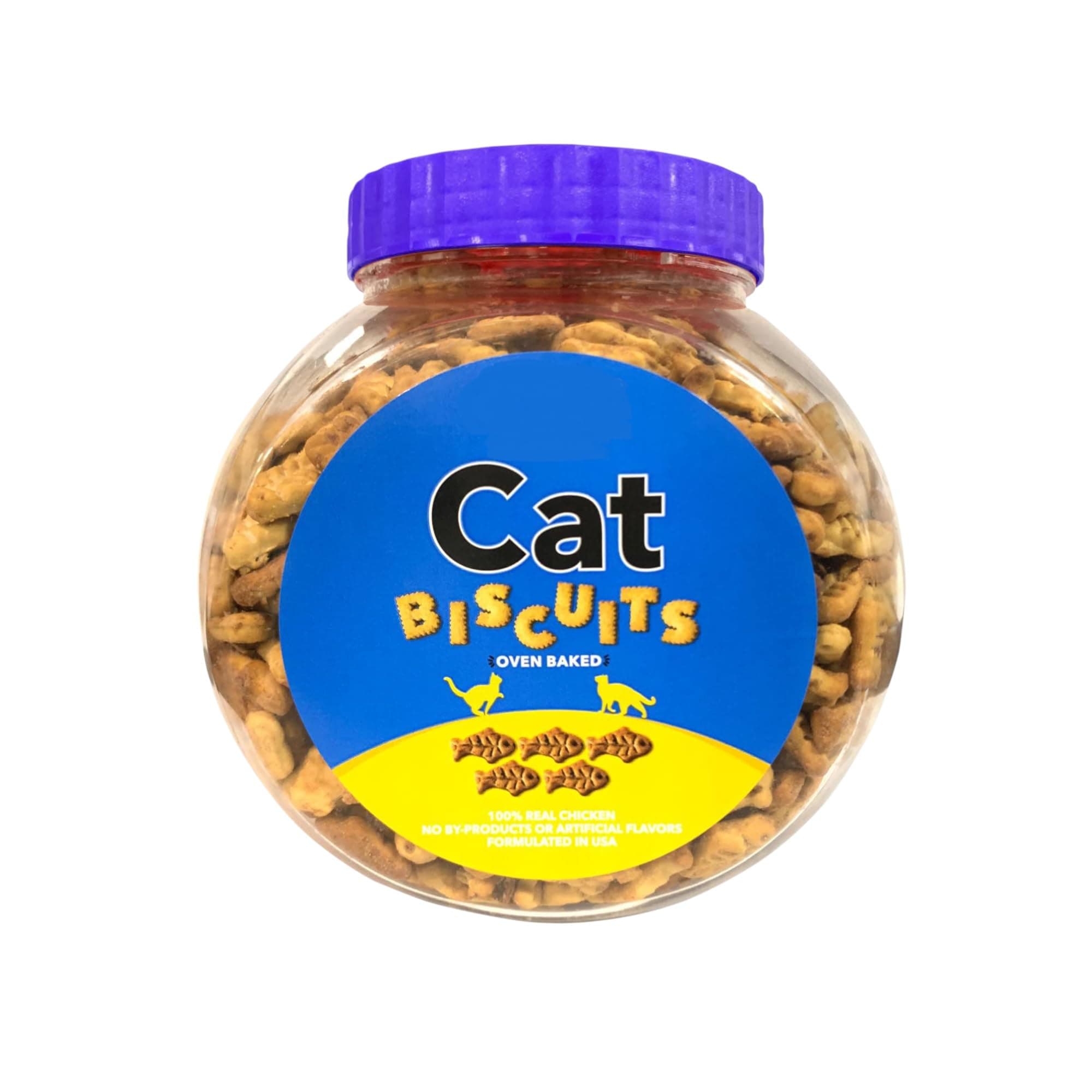Cat Biscuits Real Chicken Flavor 400g