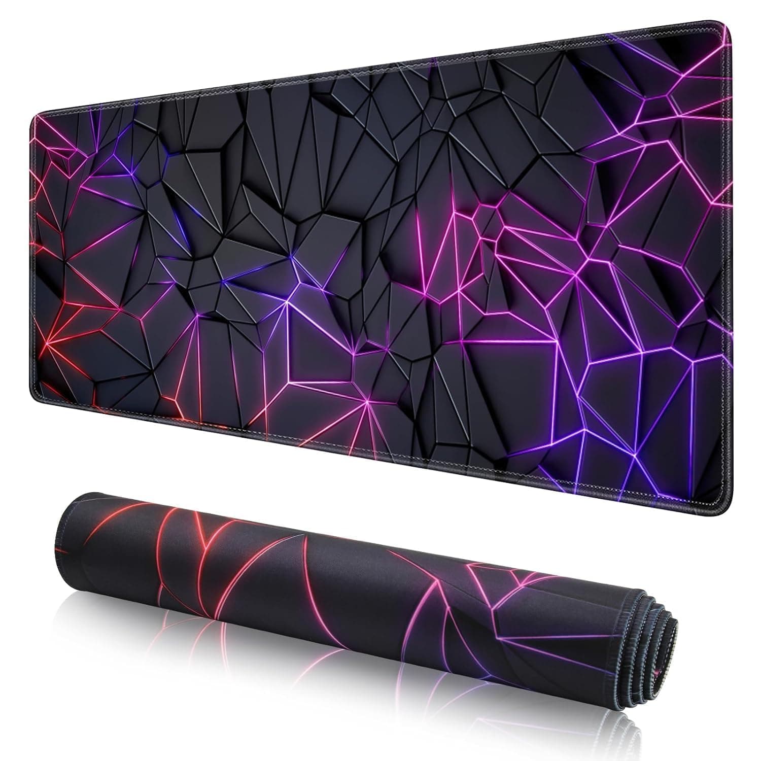 KRESHU Mouse Pad Large Size, Non-Slip Rubber Base, Waterproof, 300 x 800 x 2mm