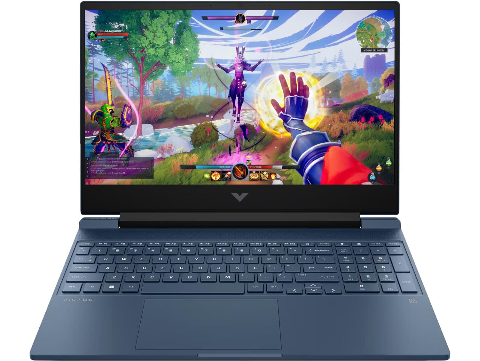 HP Smartchoice Victus, AMD Ryzen 7 7445HS 4GB NVIDIA GeForce RTX 2050 - (16 GB/512 GB SSD/Windows 11 Home) FHD,144Hz, 300 nits,15.6'', M365* Office24, Blue, 2.29kg,15-fb3122AX/23ax Gaming Laptop