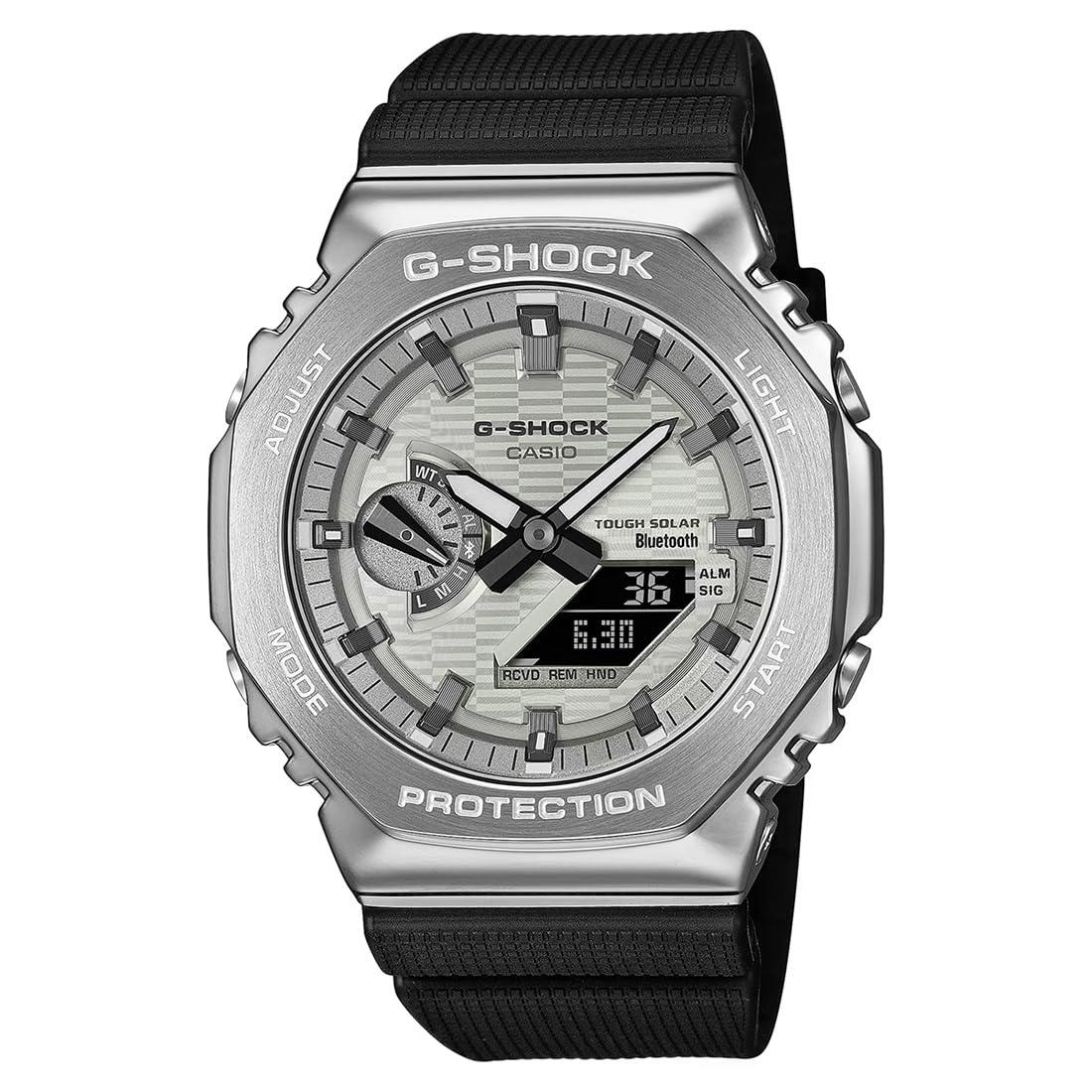 Casio G-Shock GBM-2100A-8BDR Bluetooth Analog-Digital Light Yellow Gold Dial Men (G1736)