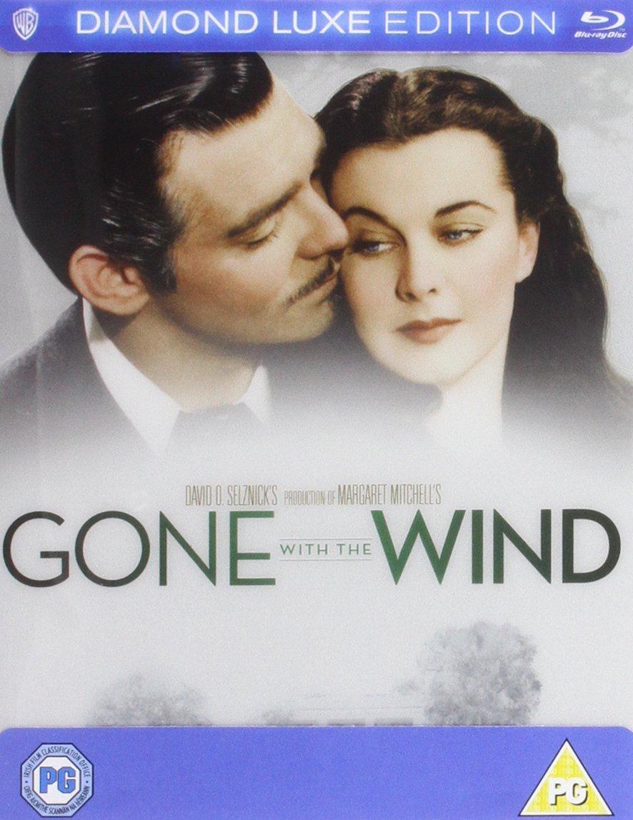 Gone with the Wind: Diamond Luxe Collector’s Edition (2-Disc) (Uncut | Commemorative Lenticular Packaging | Region Free Blu-ray | UK Import) - 75th Anniversary Collector's Edition
