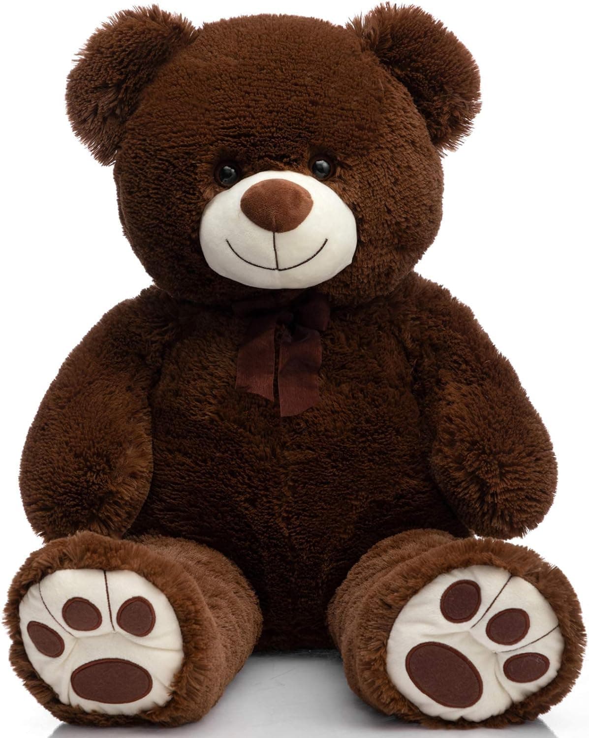 Hug 'n' Feel 3 Feet Giant Teddy Bear – Ultra-Soft Chocolate Brown Stuffed Plush Toy for Kids & Gifting – Perfect for Birthdays, Valentine’s Day & Anniversaries