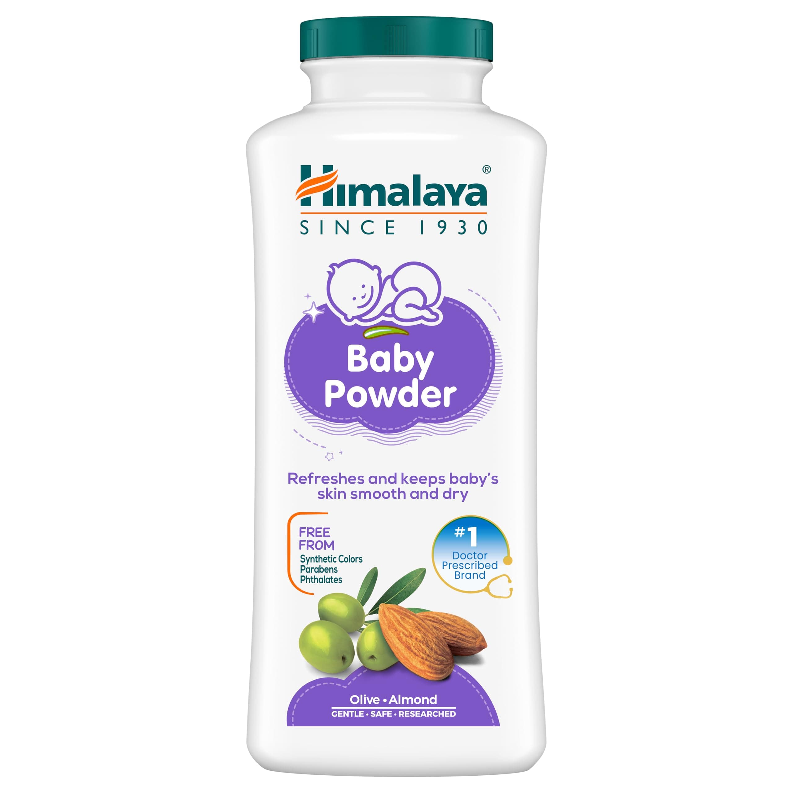 Himalaya Baby Powder 100g | No.1 Baby Powder brand | 99% NOI