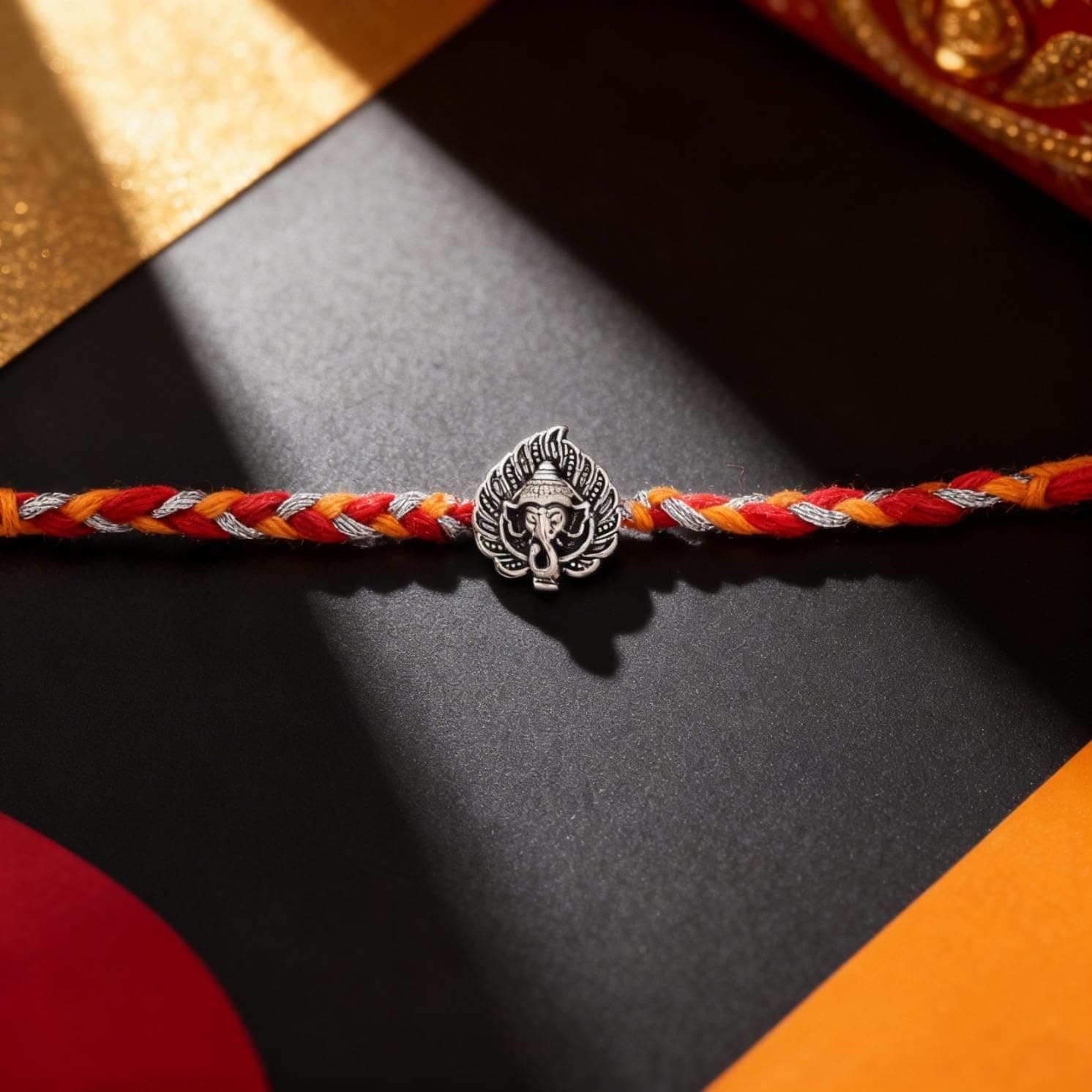 Ganpati Blessing Divine Rakhi