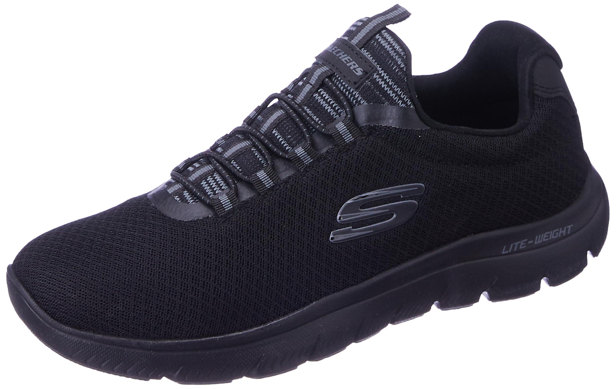 Skechers Mens Summits - 52811ID Black Casual Shoe - 11 UK (12 US) (52811ID-BBK)