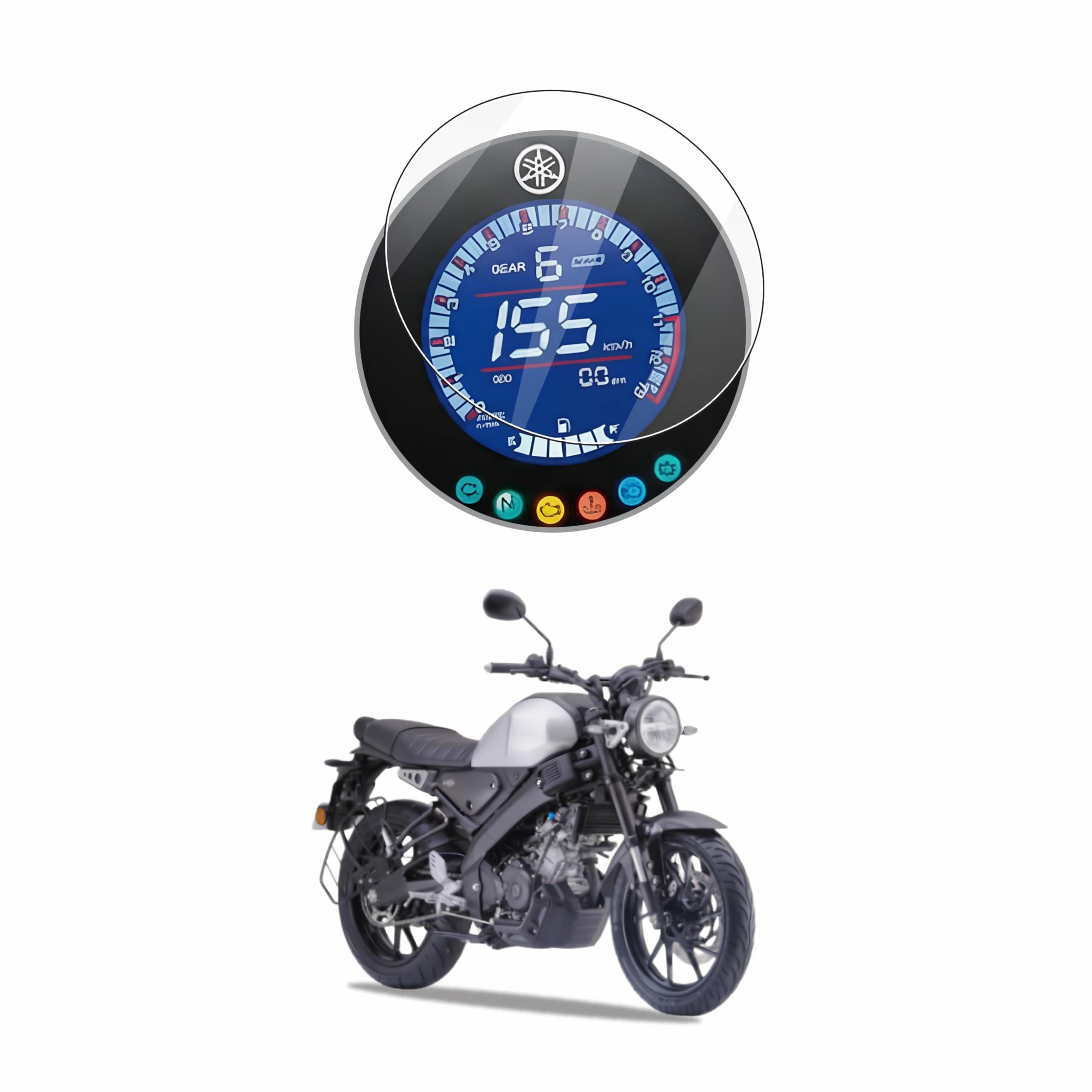 OHAYO Screen Protector Compatible with Yamaha XSR 155 2025 TFT Digital Meter Display | 9H Hardness Military-Grade Tough Flexible Film | Scratch Resistant HD Clear Full Coverage | Bubble-Free Easy Install | Non-Rigid, Non-Glass Screen Guard for XSR155