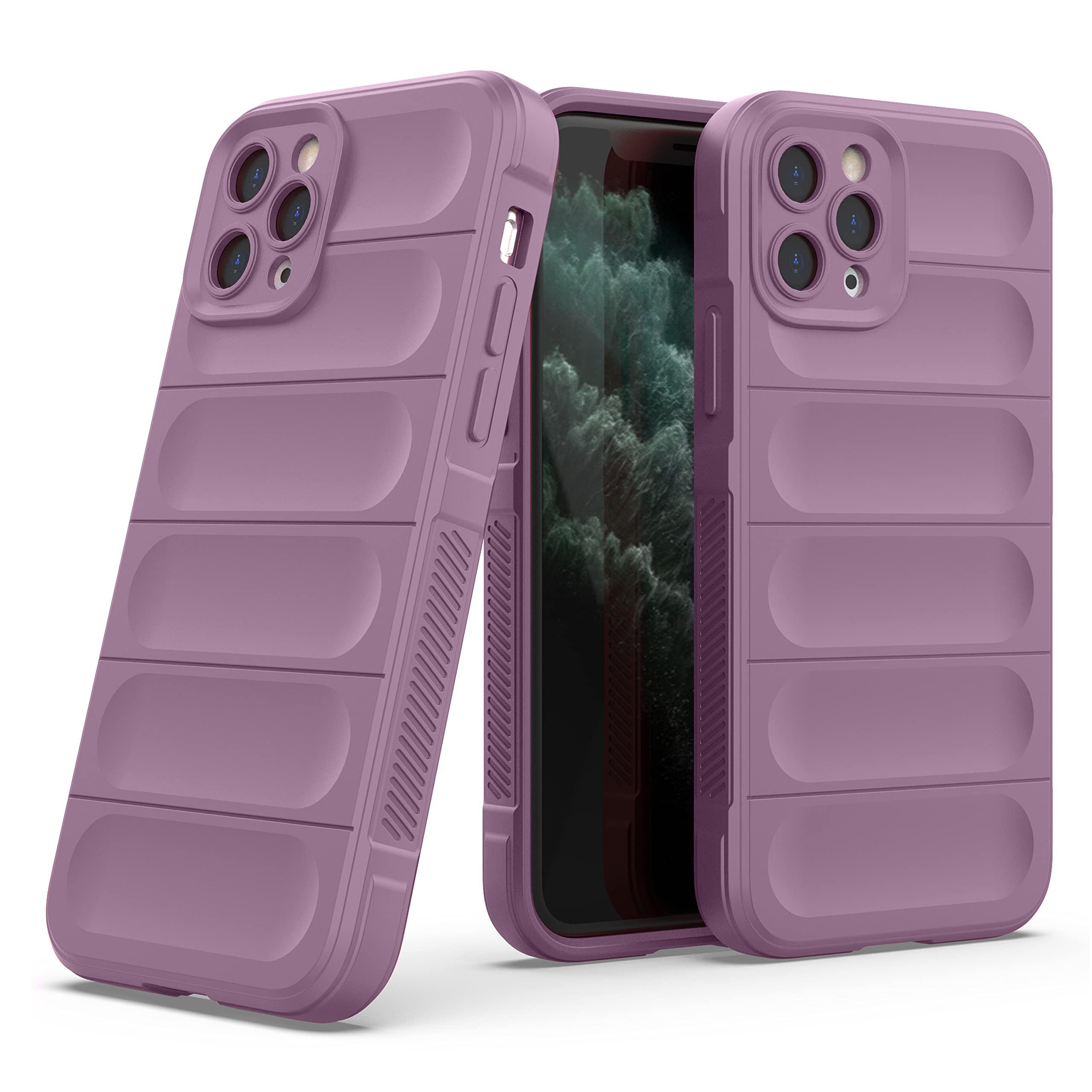 Zapcase Back Case Cover for iPhone 11 Pro | Compatible for iPhone 11 Pro Back Cover | Liquid Silicon Magic Case with Camera Protection | Lavender