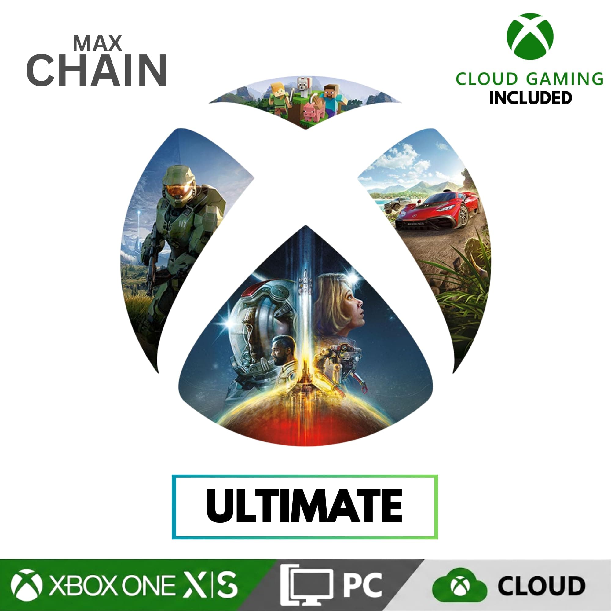 Xbox Game Pass Ultimate Max Package : 250 Days Membership (Digital Code)