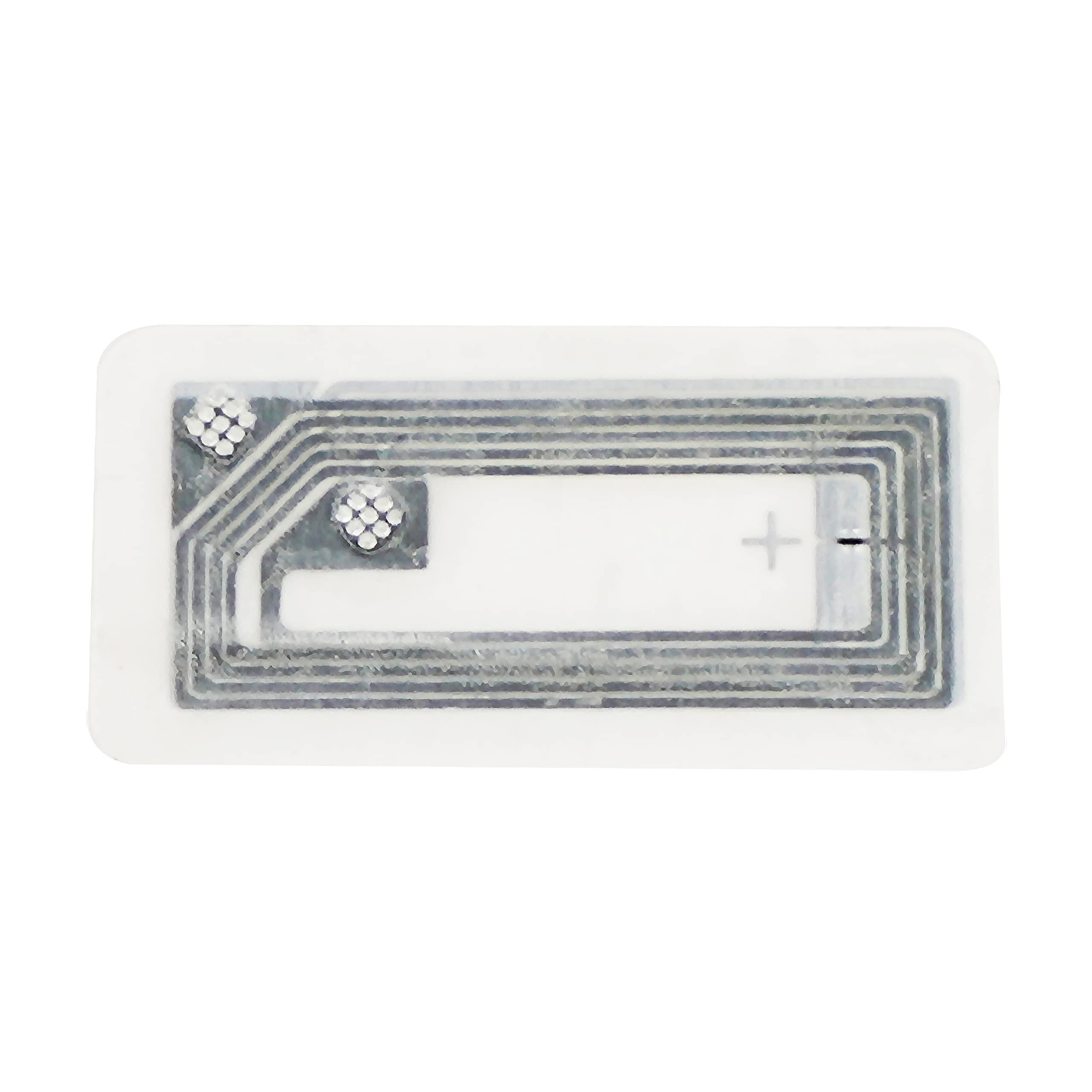 RapidRadio RRHFNFC01 13.56 MHz ISO 14443A : NFC Type 2 NTAG213 HF RFID NFC NTag Sticker, 30x15mm, Pack of 10