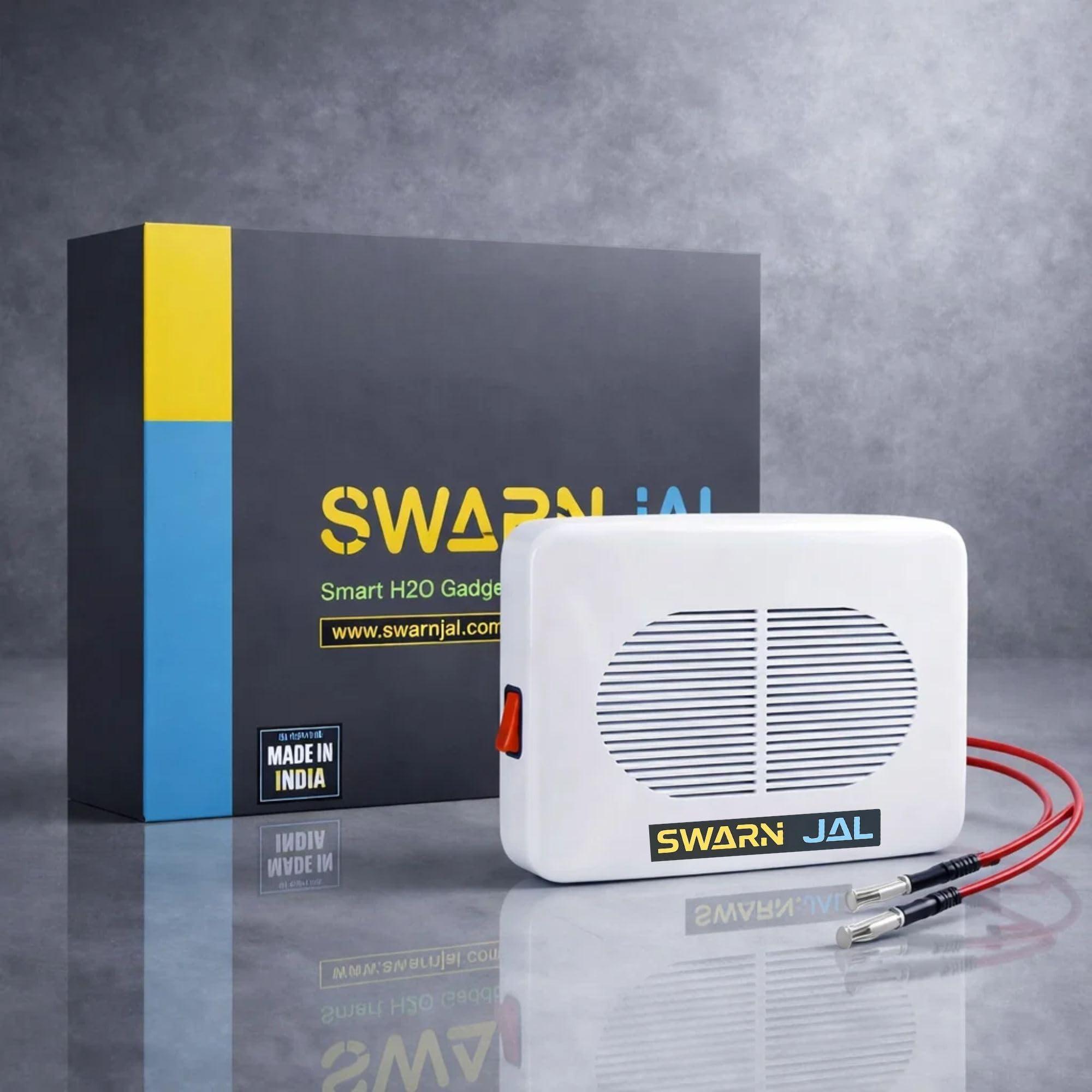 Water Tank Alarm Overflow by Swarn Jal, Water Bell, Cell/Battery Powered, Loud Human Voice, Brass Sensors 100% Shock Proof, 1-3 Years Cell Life, 1 Year Complete Warranty +0.5M Wire