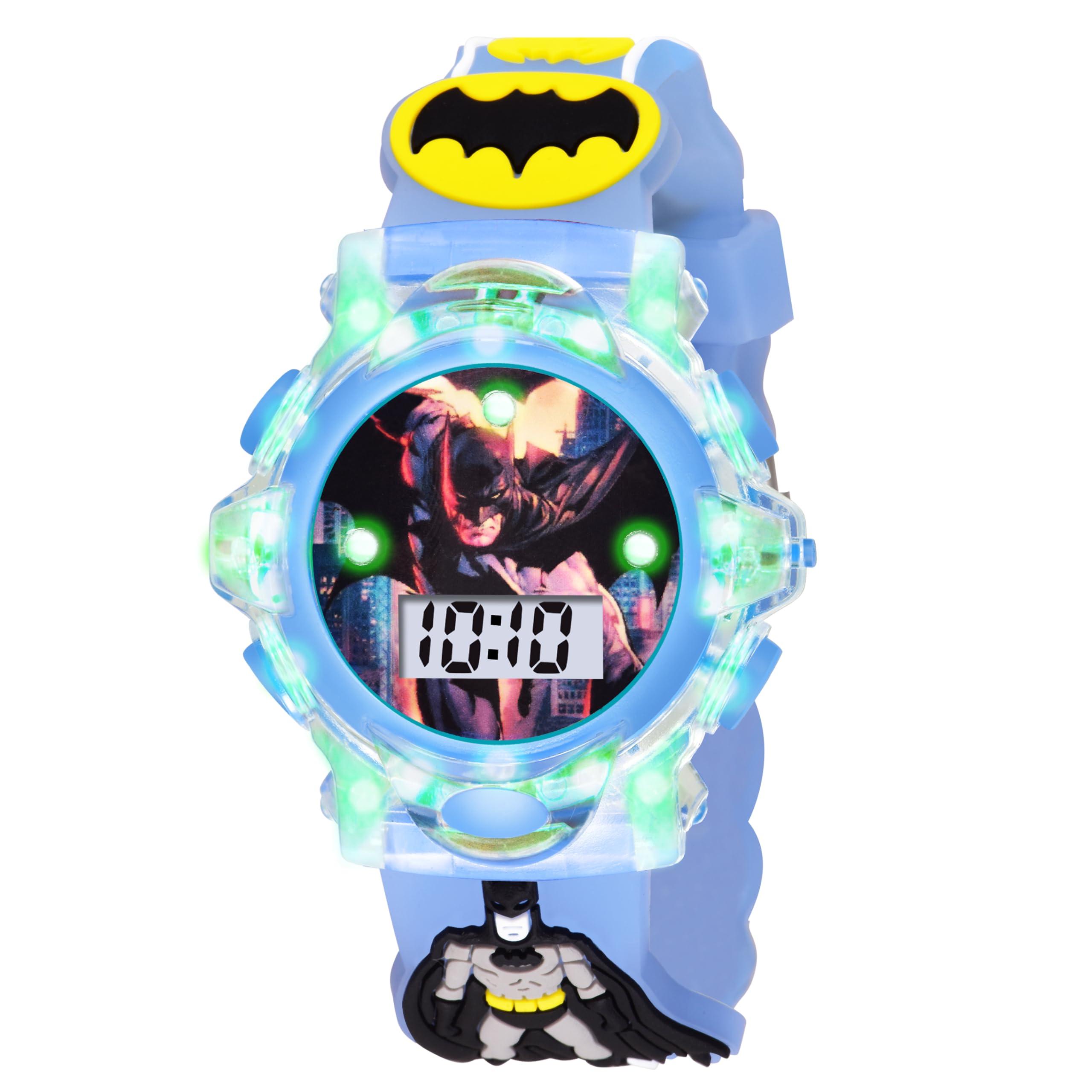 Shocknshop Silicone Digital 3D Pattern Flashing Light Music Kids Watch For Boys 5-12 Years -Wch340 (Sky Blue), Dial Color:Multicolor, Band Color:Multicolor