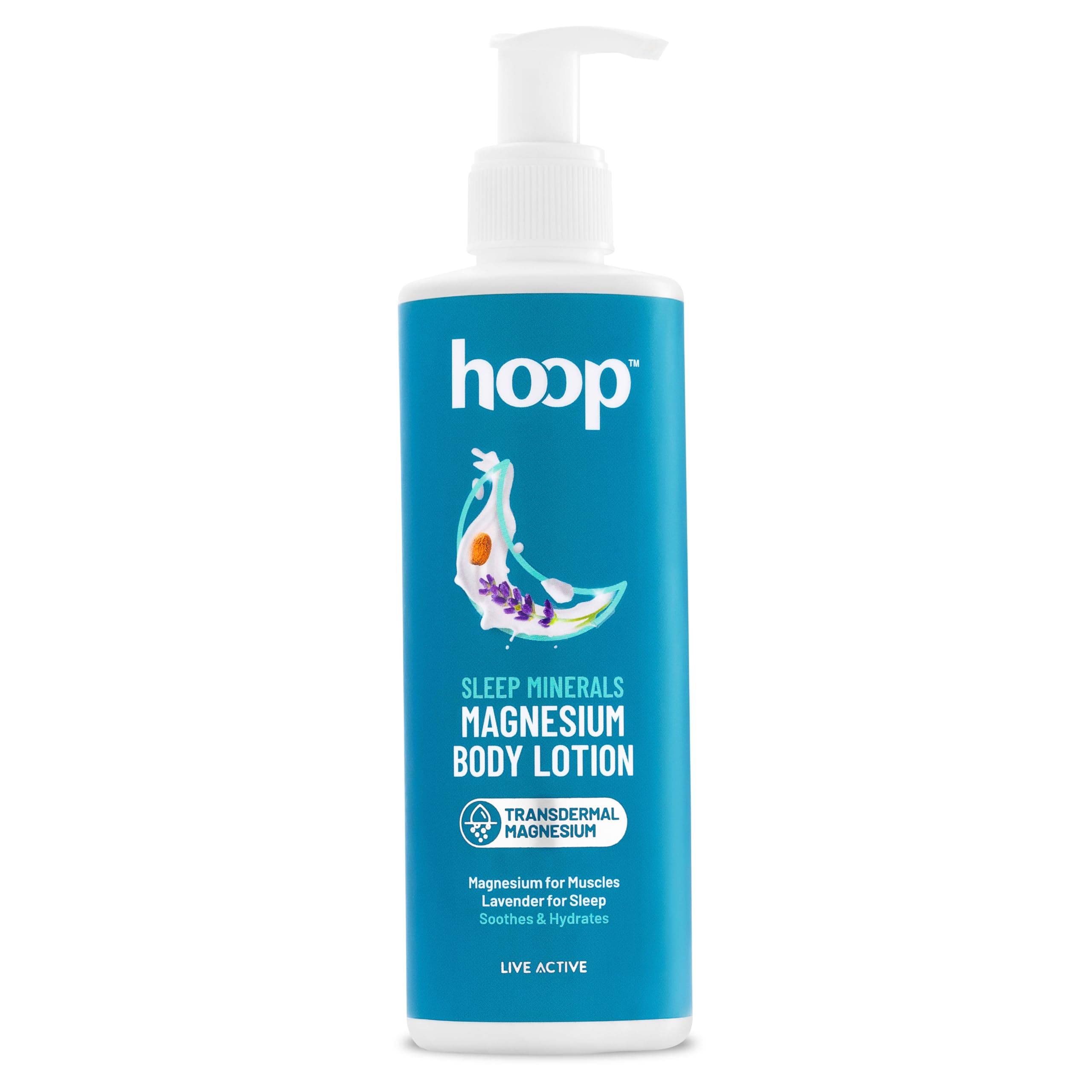 hoop Magnesium Body Lotion Sleep Minerals | Relax, Sleep Routine | 250ml
