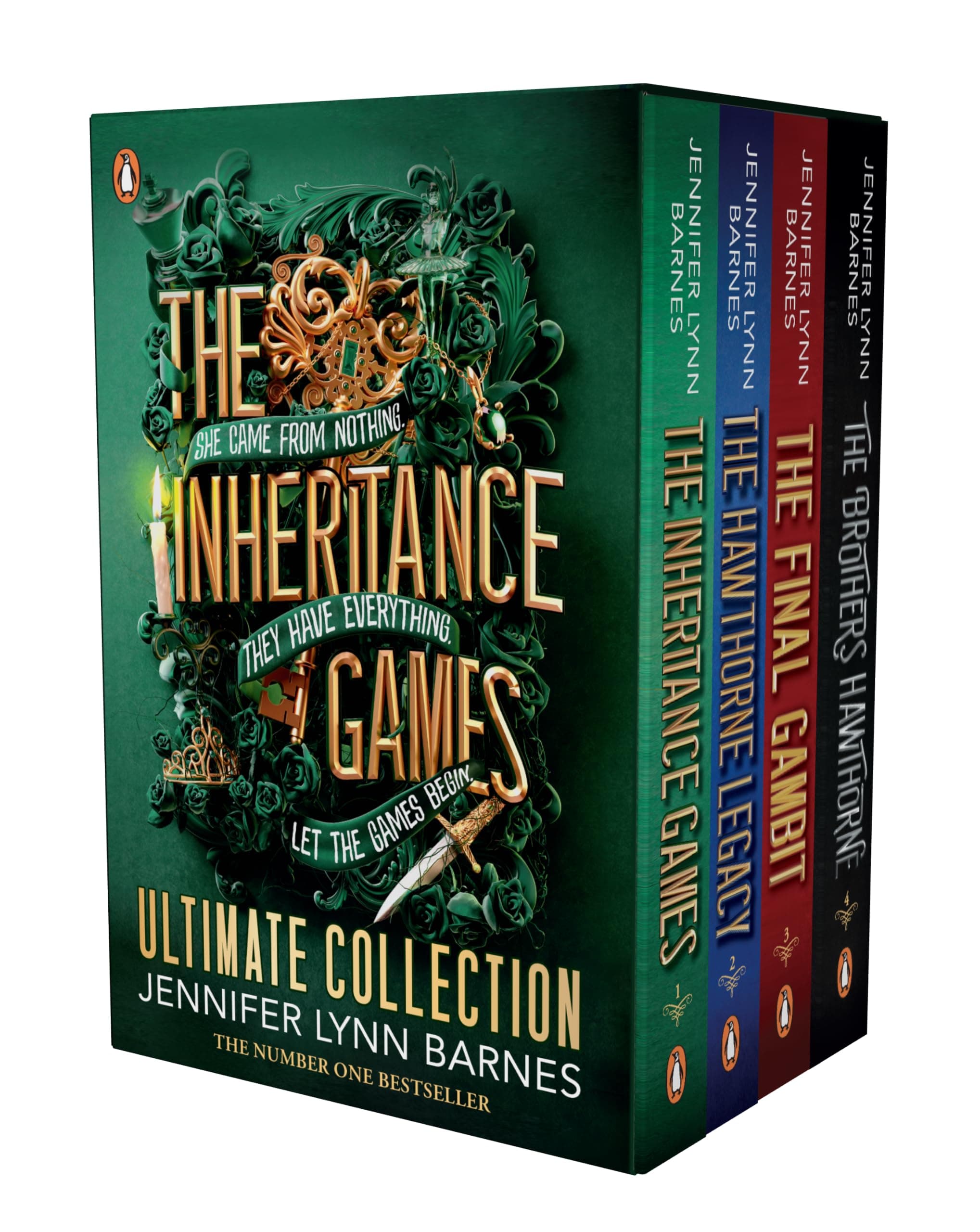 The Inheritance Games Ultimate Boxset: The Inheritance Games, The Hawthorne Legacy, The Final Gambit & The Brothers Hawthorne | Bestselling YA Mystery Series