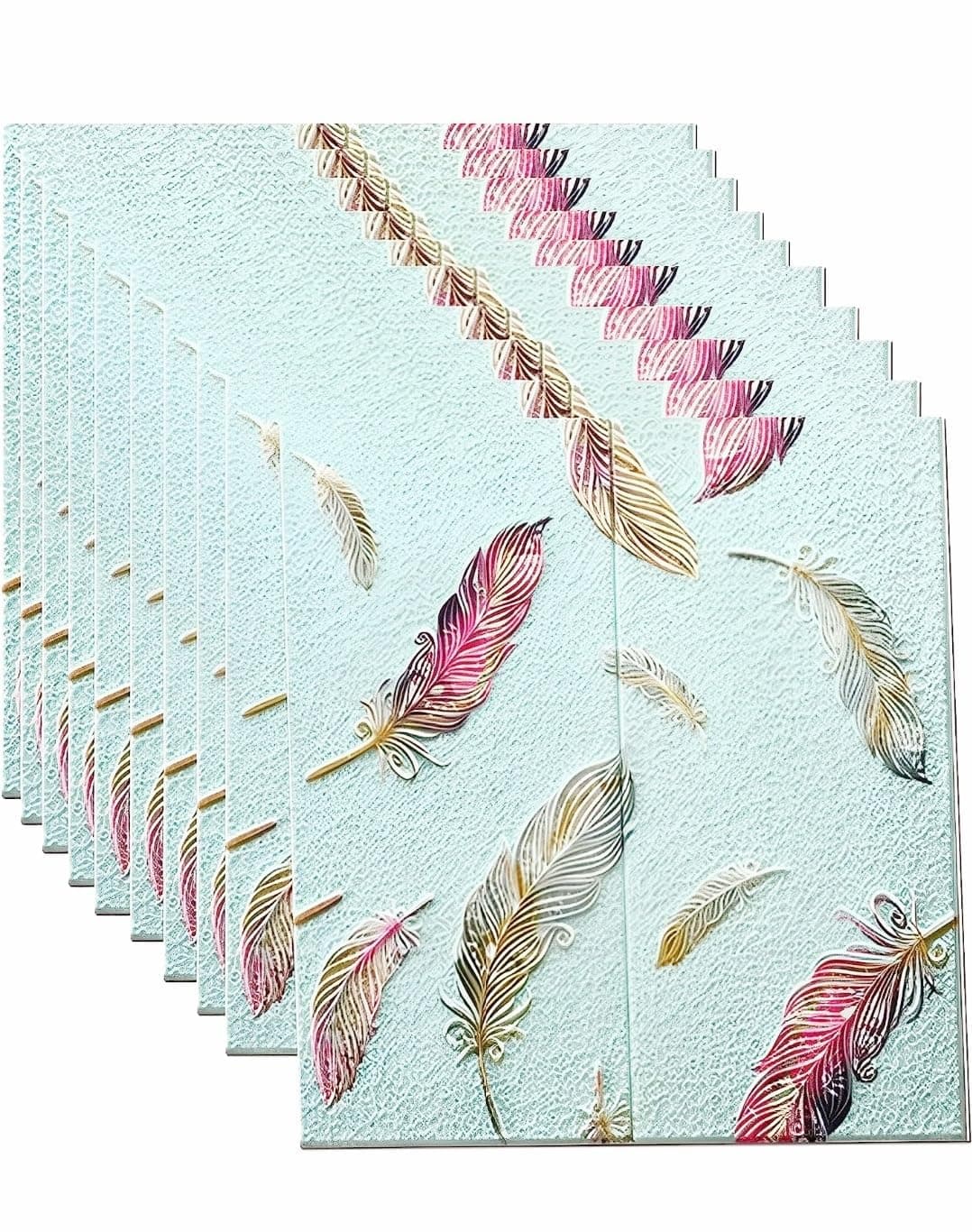 Barebeauty 3D Wall Panel Wallpaper, Self Adhesive PE Foam Brick Sticker, Waterproof Wall Covering for Home Decor, 70 x 70 cm (Pack of 20, 105.4 Sq. Ft. Approx)