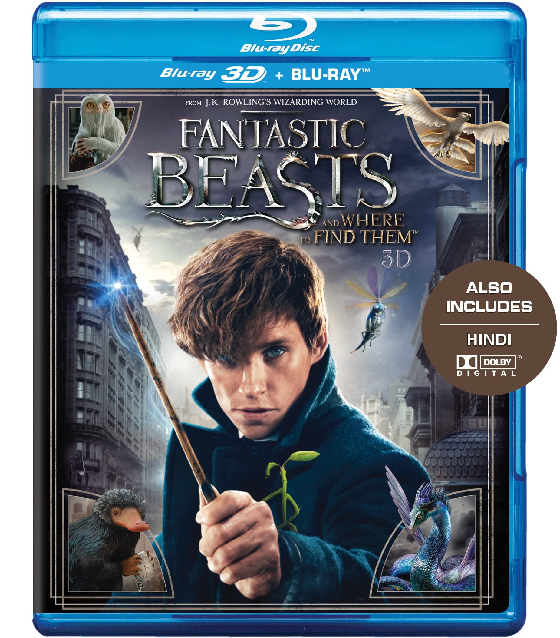 Fantastic Beasts and Where to Find Them (3D Blu-ray & Blu-ray)
