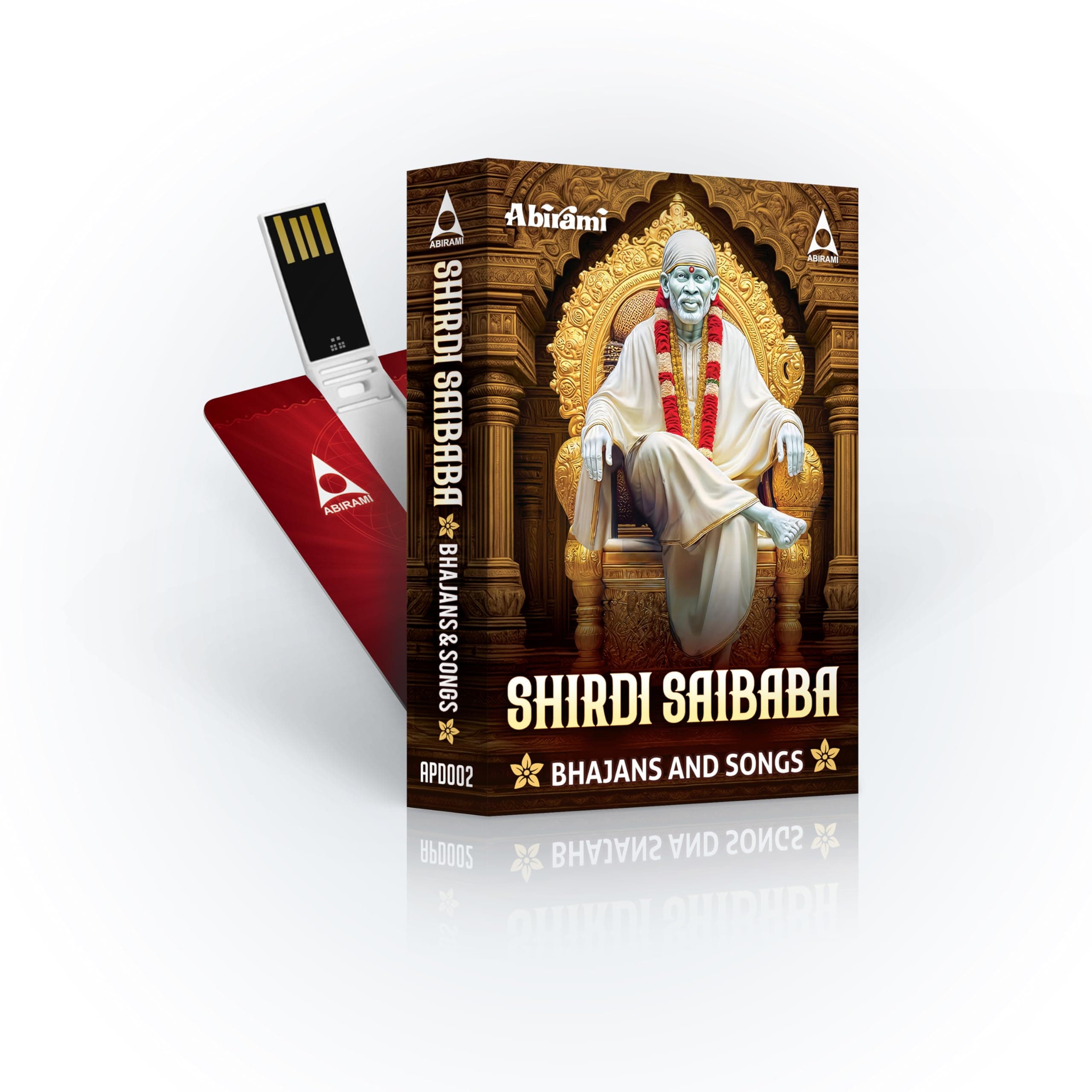 Music Card: Shirdi Saibaba Devotional Songs | Bhajans & Tamil Aarathi | Sanskrit & Tamil | 4GB | 14+ hours | USB Pendrive