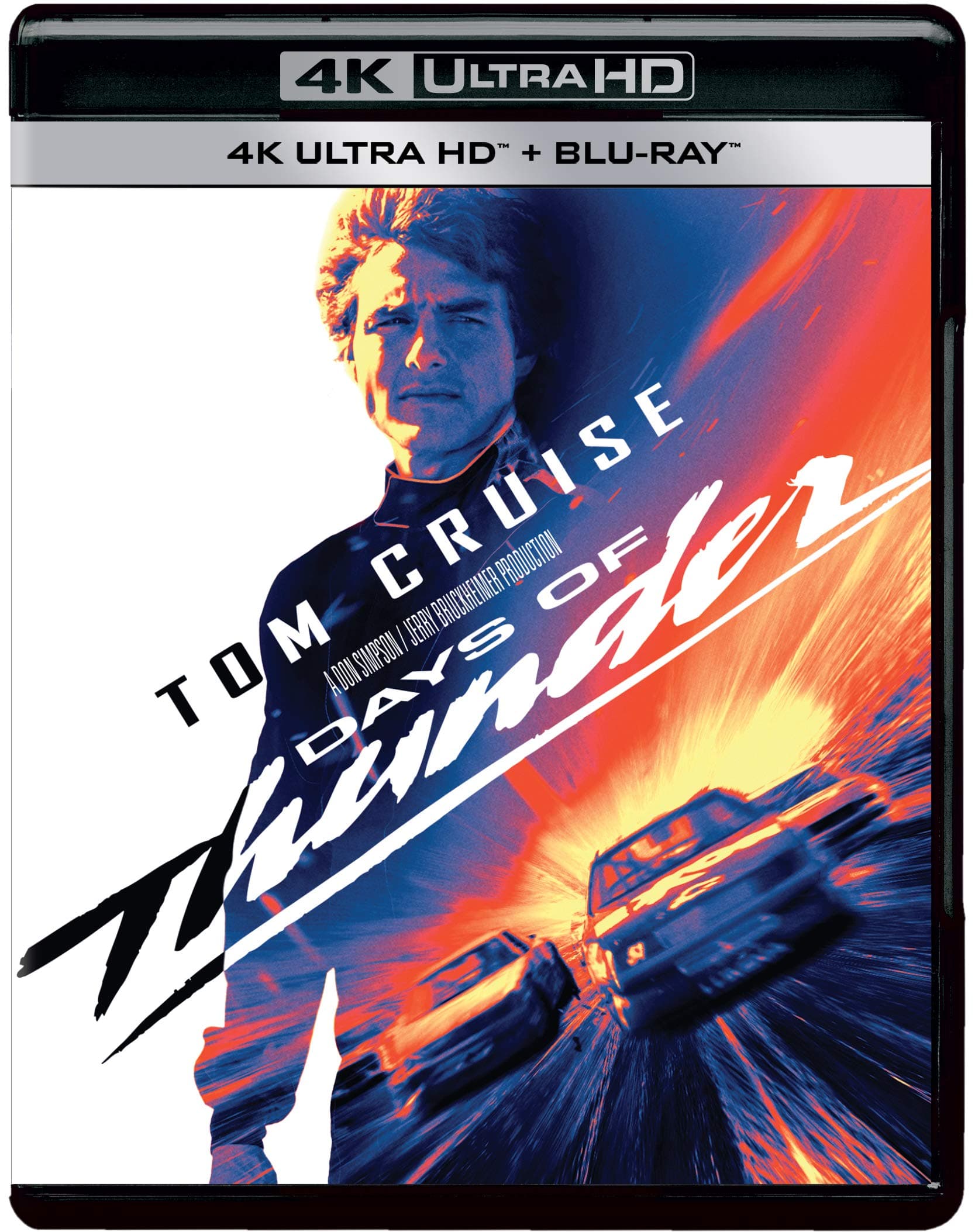 Tom Cruise - Days of Thunder (1990) (4K UHD + Blu-ray) (2-Disc) - Restored & Remastered on 4K Ultra HD
