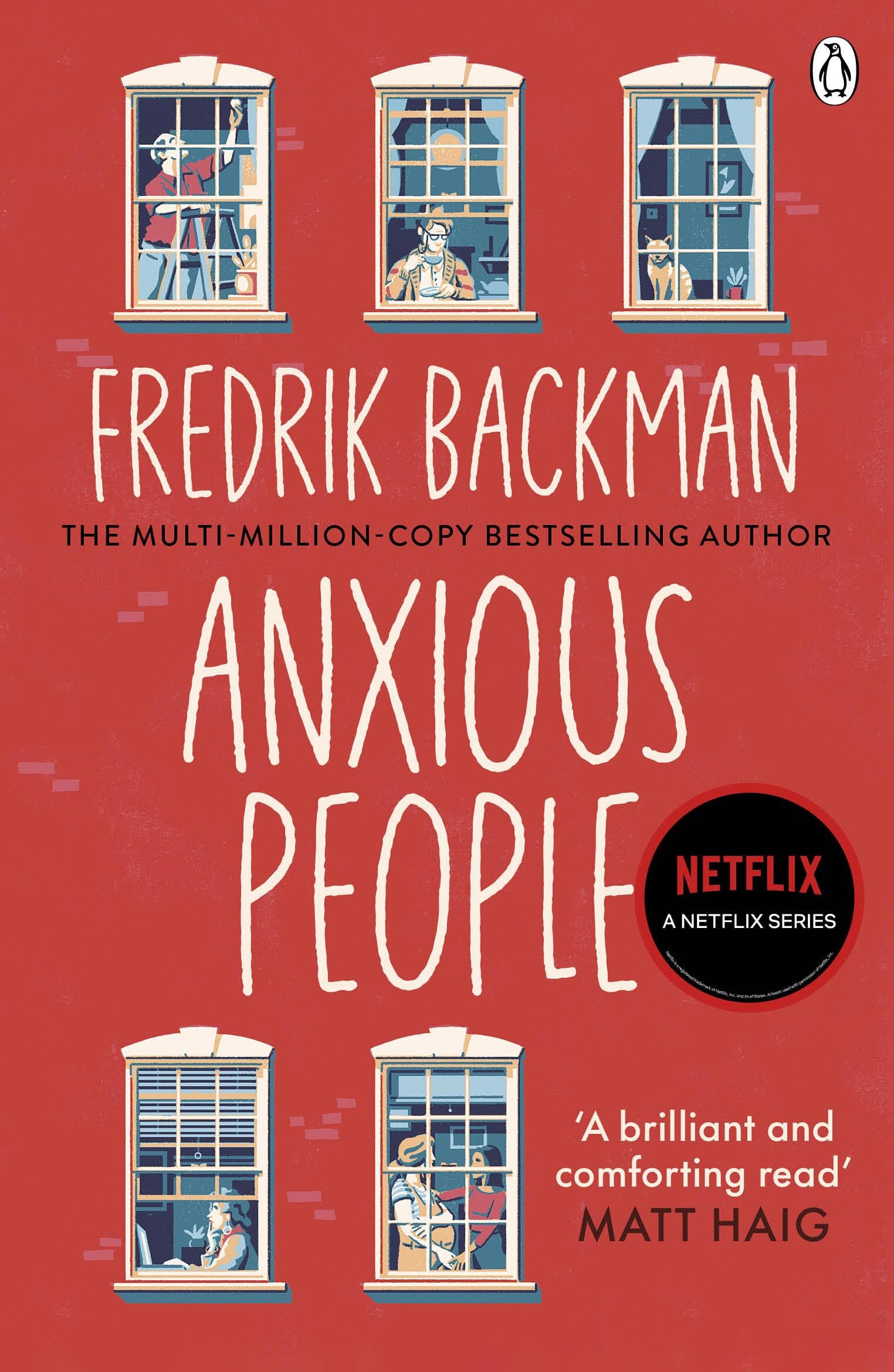 Anxious People: The No. 1 New York Times bestseller, now a Netflix TV Series