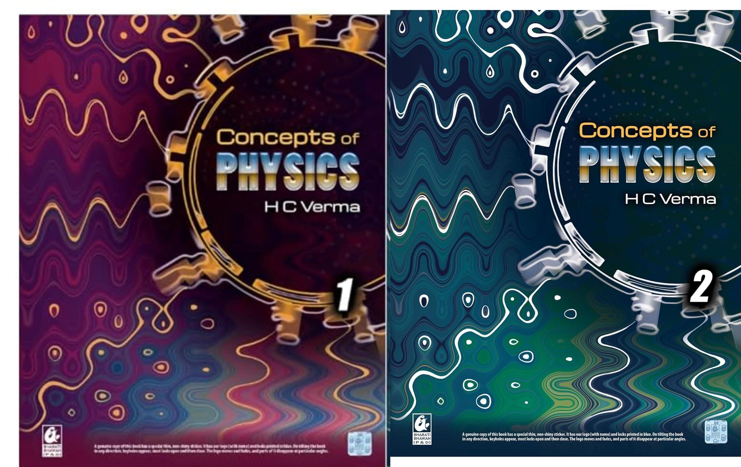 Concepts of Physics - HC Verma - Vol 1 and 2 - Set of 2 Books - [ORIGINAL BOOKS-TOP GRADE PAPER & PRINT] - For 2025-26 Exams - Latest Editions