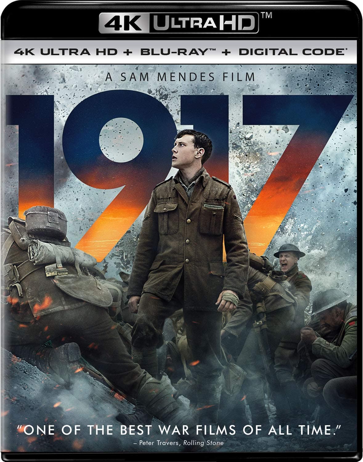 1917 4K UHD + Blu-ray [Imported Region Free US Edition with Dolby Atmos]