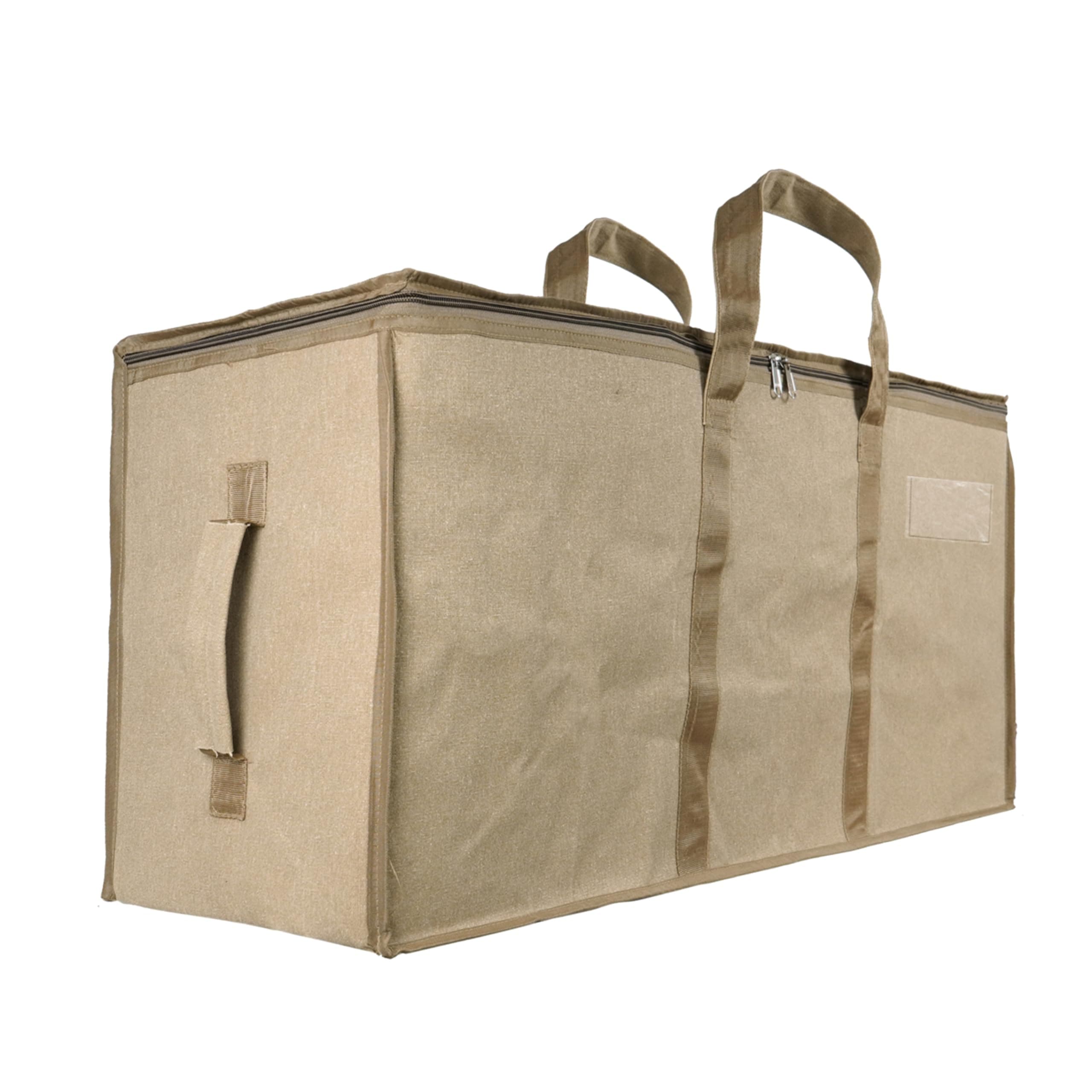 Storite Jumbo Super-Size 81 L Canvas Moisture Proof Heavy Duty Storage Bag