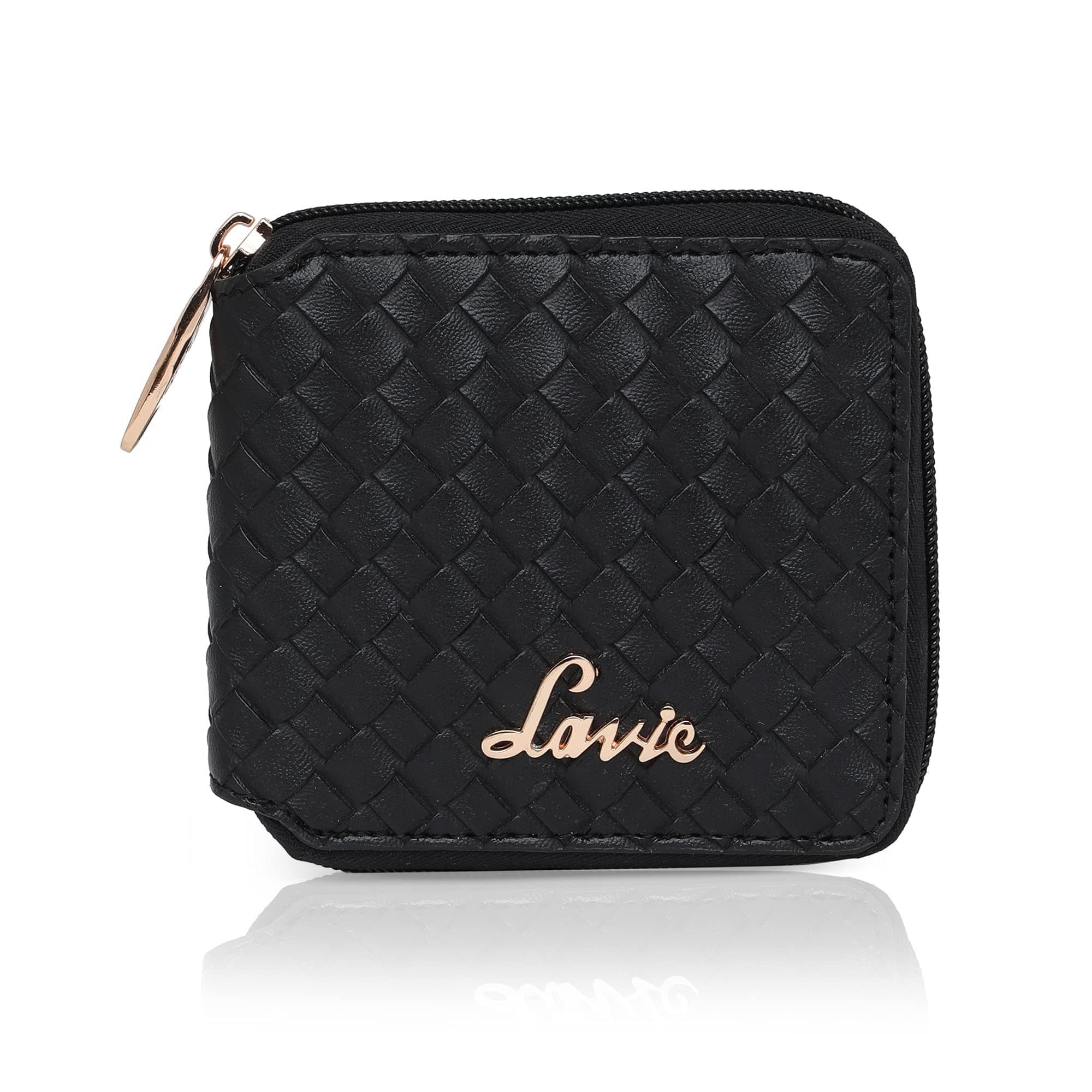 Lavie Women's Sacy Wallet | Ladies Stylish Purse Bag | Zip Around Wallet | Gift for Women | Rakhi Gift for Sister