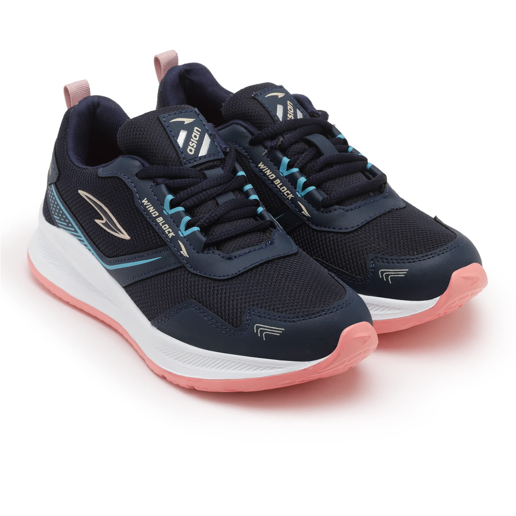 ASIAN Women's Cute Sports Running Shoes,Walking, Gym Casual Sneaker Lace-Up Shoes For Girl's, Multicolor - 4 UK