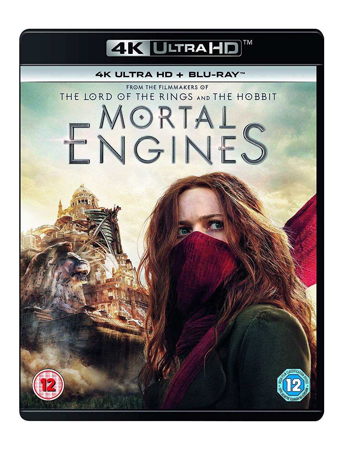 Mortal Engines (4K UHD + Blu-ray + Digital Download) (2-Disc Set) (Region Free 4K Ultra & Blu-ray | UK Import)