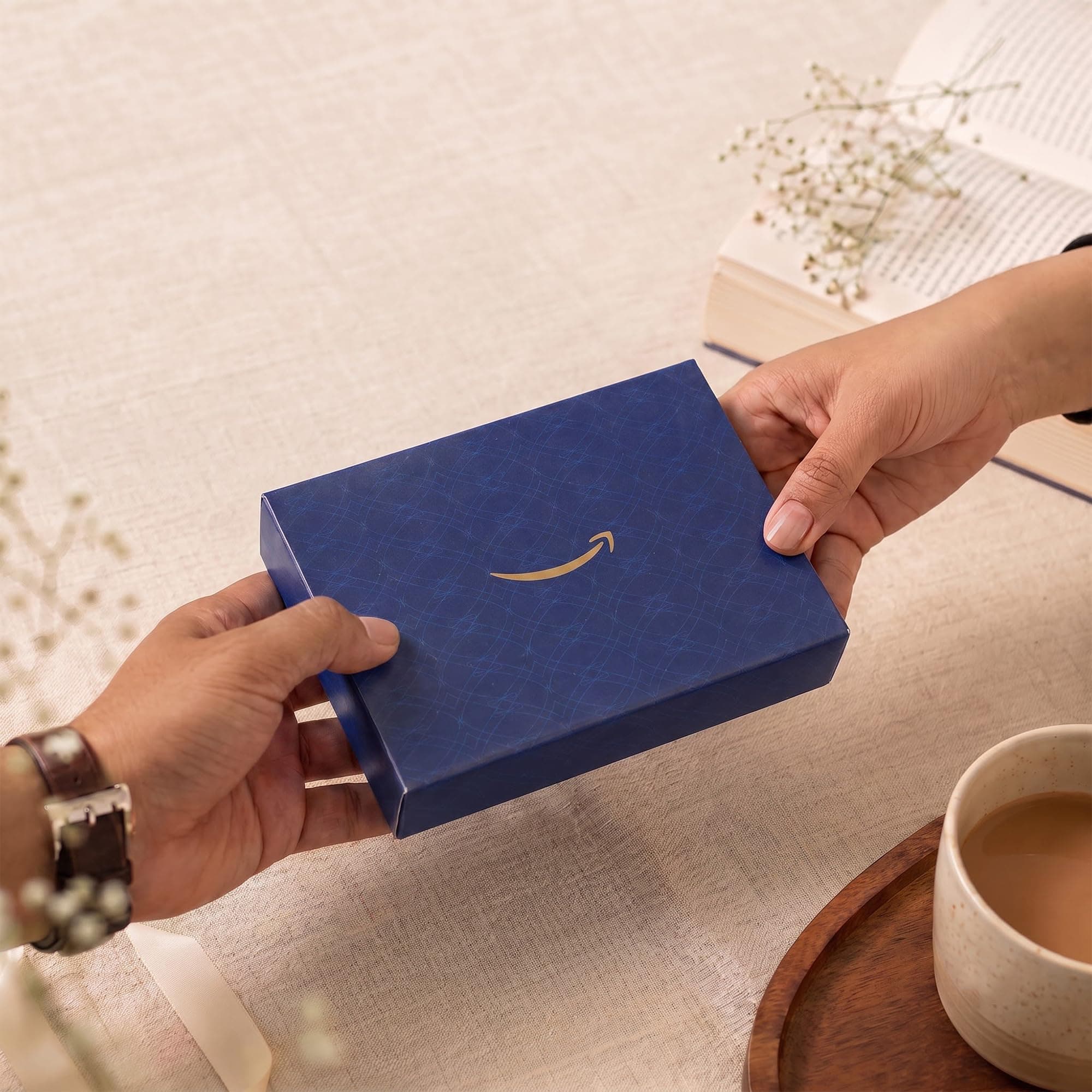 Amazon Pay Physical Gift Card | Royal Blue Box | Ideal birthday, farewell, appreciation, wedding, marriage, house warming, festive gift for man, woman, employees, friends, colleagues, couples