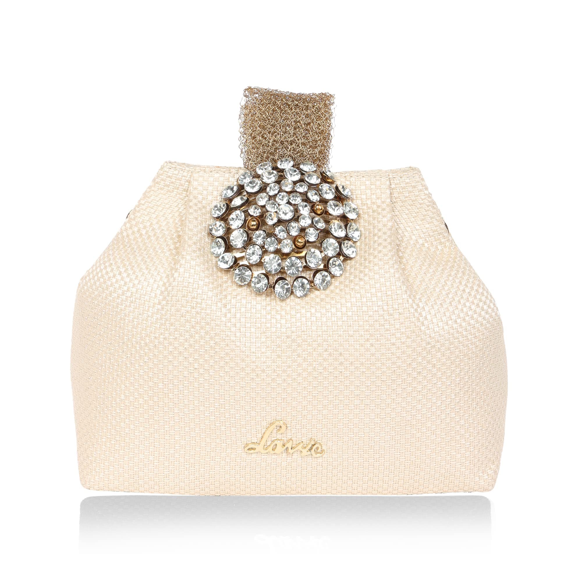 Lavie Women's Tiana Embellished Potli | Ladies Purse Handbag