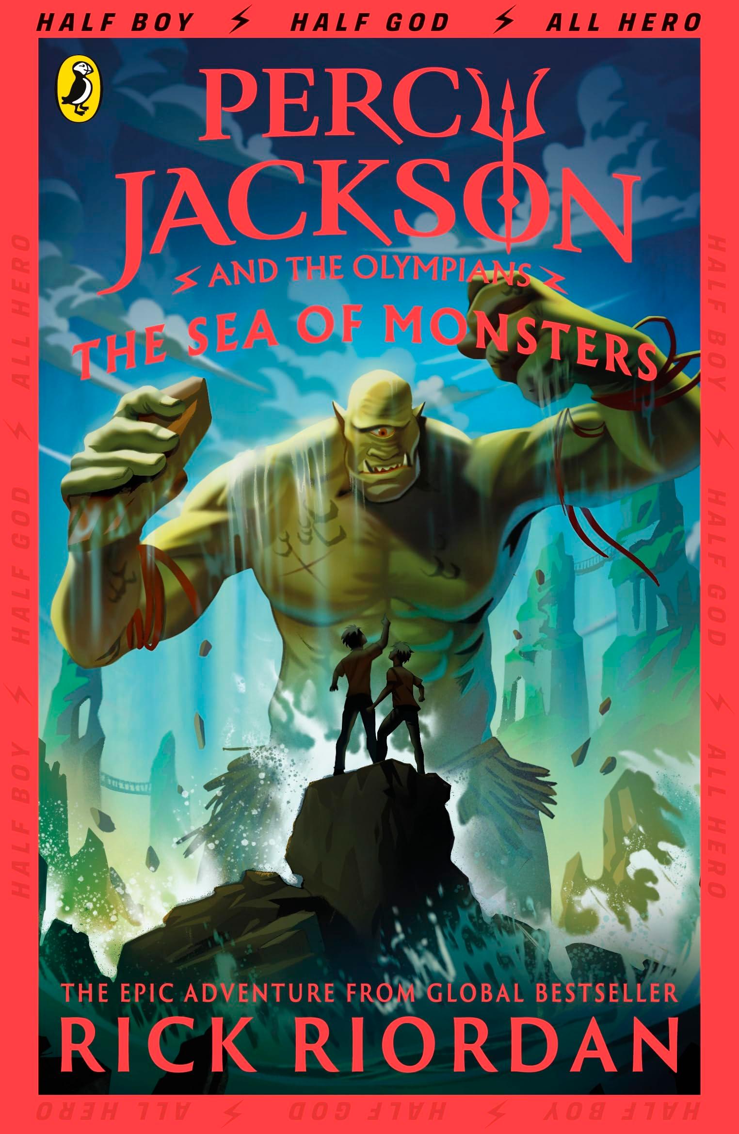 Percy Jackson and the Sea of Monsters (Book 2): (Disney + Tie-in edition) (Percy Jackson And The Olympians)