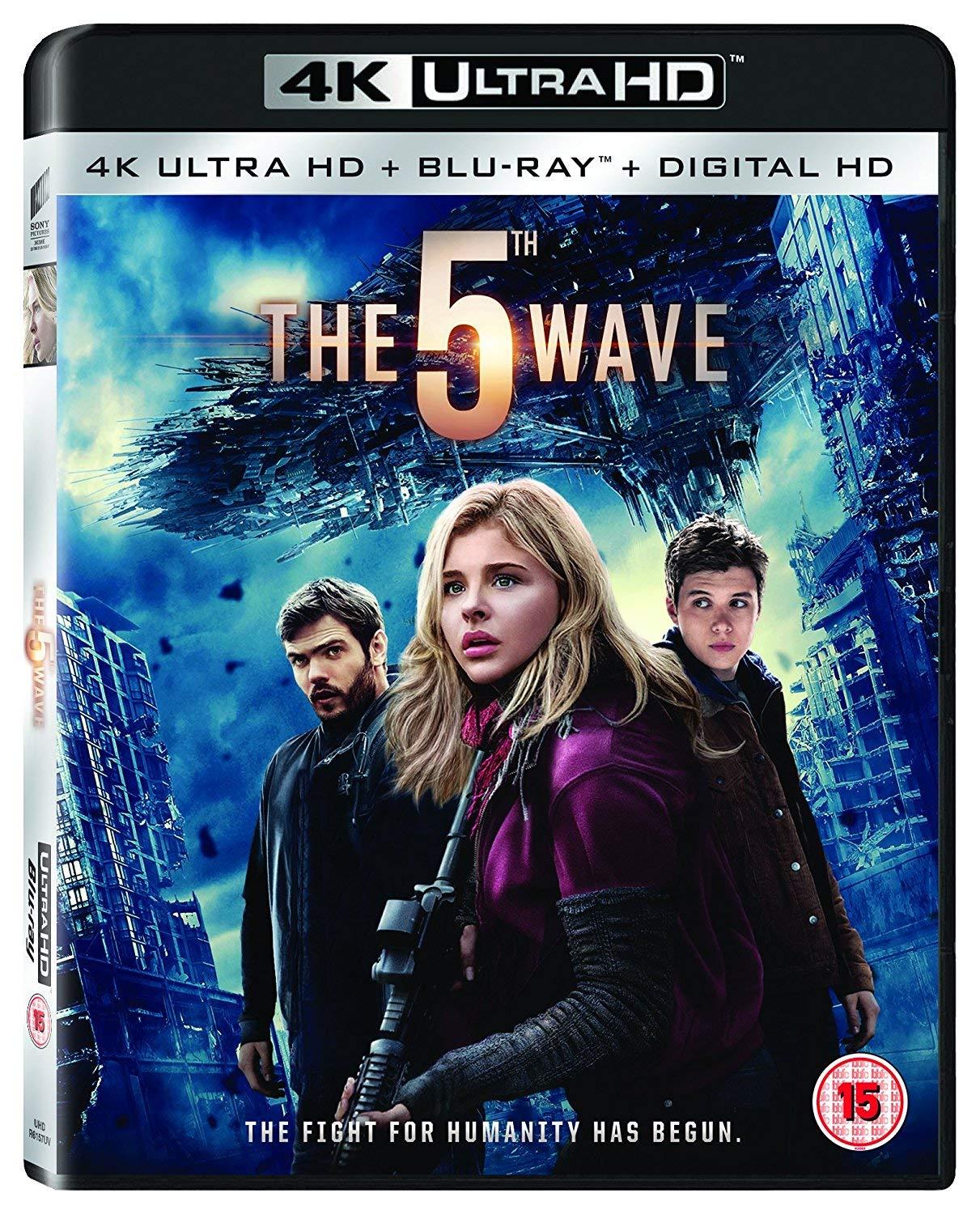 The 5th Wave (4K UHD + Blu-ray + Digital HD + UV) (2-Disc) (Uncut | Slipcase Packaging | Region Free 4K Ultra HD / Blu-ray | UK Import)