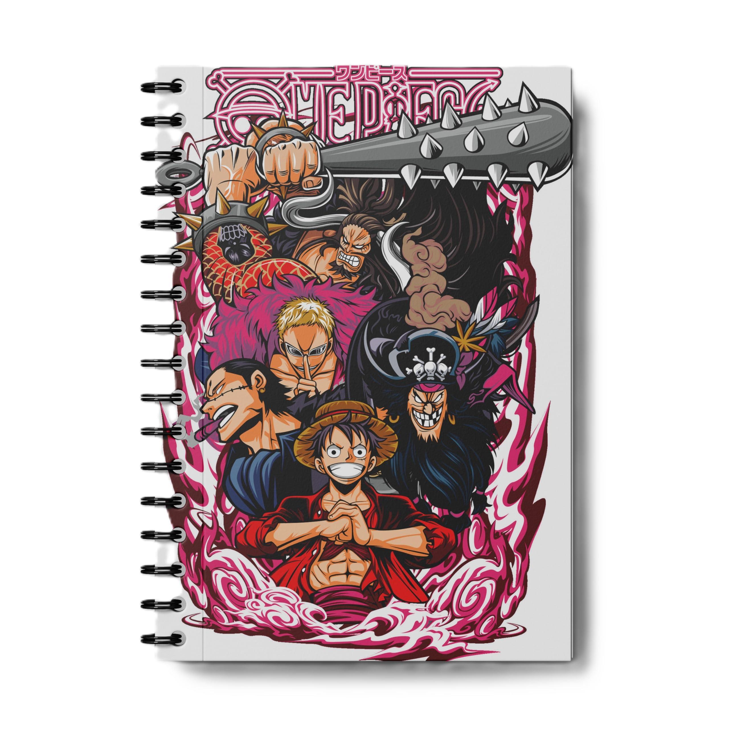 zenithink One Piece Wiro Journal Notebook | 80 gsm Paper With 350GSM Hard Cover | Unruled | Pages - 160 | A5 Size | Wiro Binding | Versatile for School, Home & Office