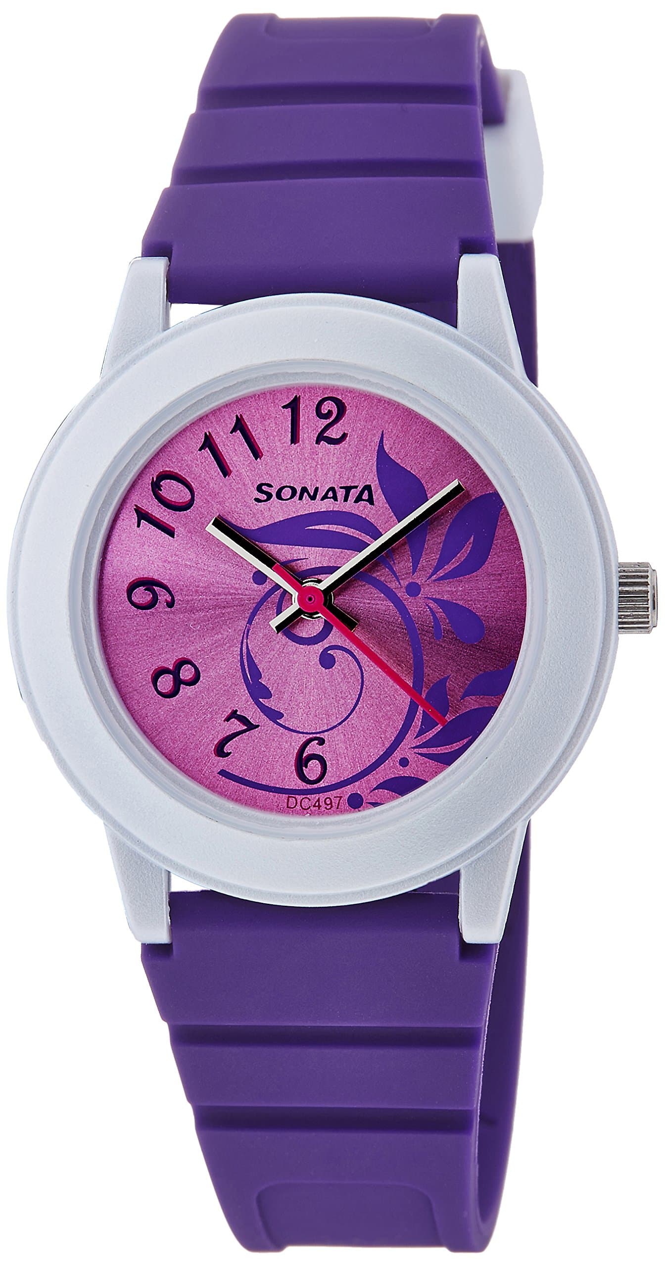 Sonata Pink Dial Analog watch For Women-NR8992PP03/NS7987SL01W