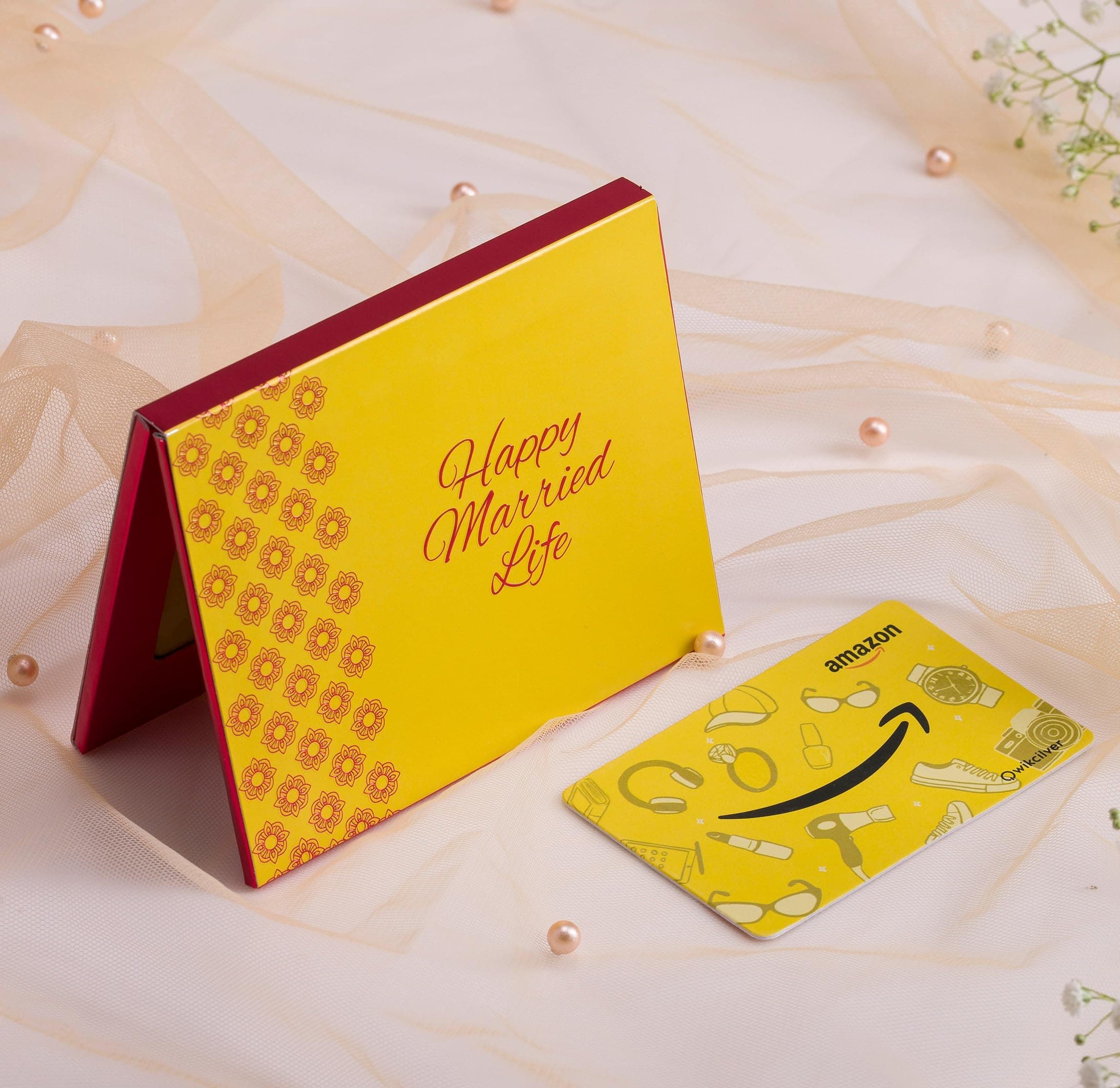 Amazon Pay Gift Card - Wedding Gift Box | Happy Married life- Rs. 3000