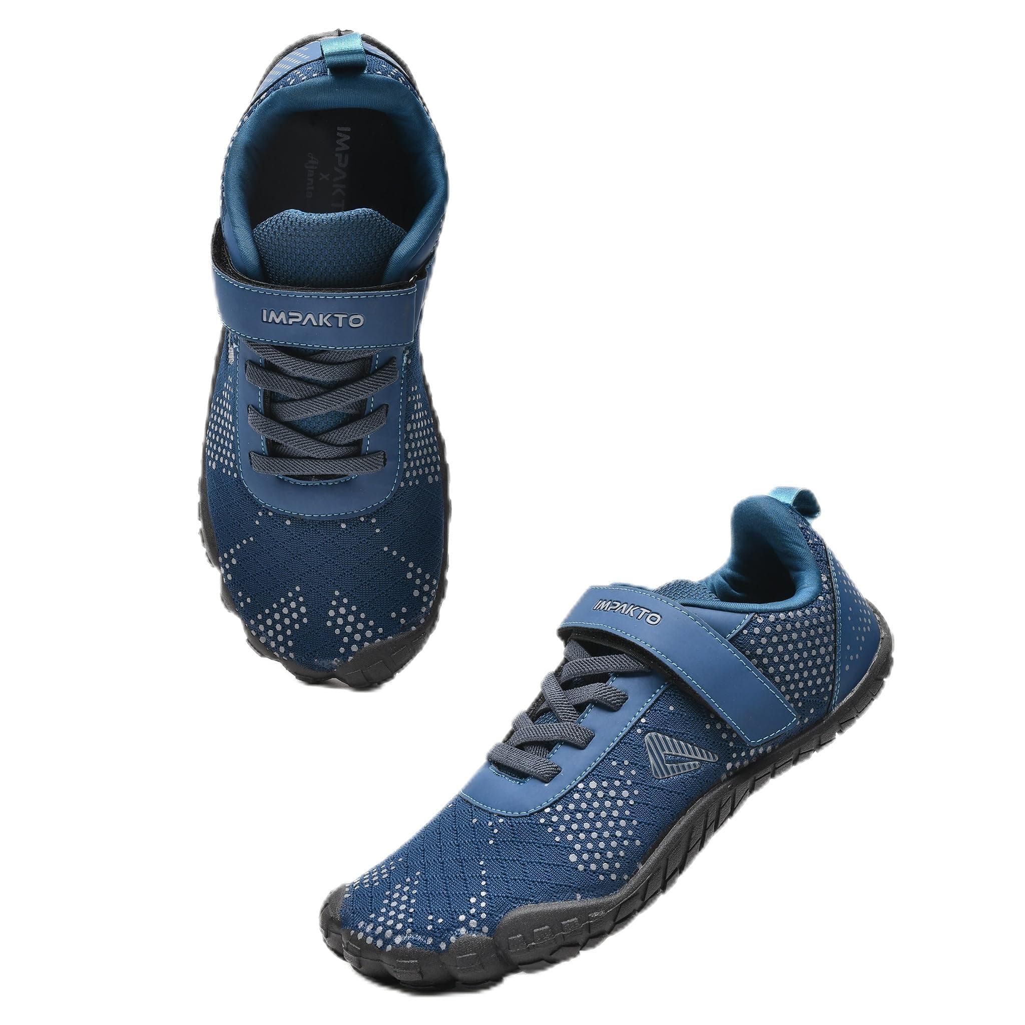Impakto Barefoot Rooted Shoes for Men | Lightweight Training Shoes | Wide Toe Box | Soft & Flexible Rubber Sole & Superior Grip | Running on Soft Grounds, Jogging & Regular Gym Shoes | Zero Drop