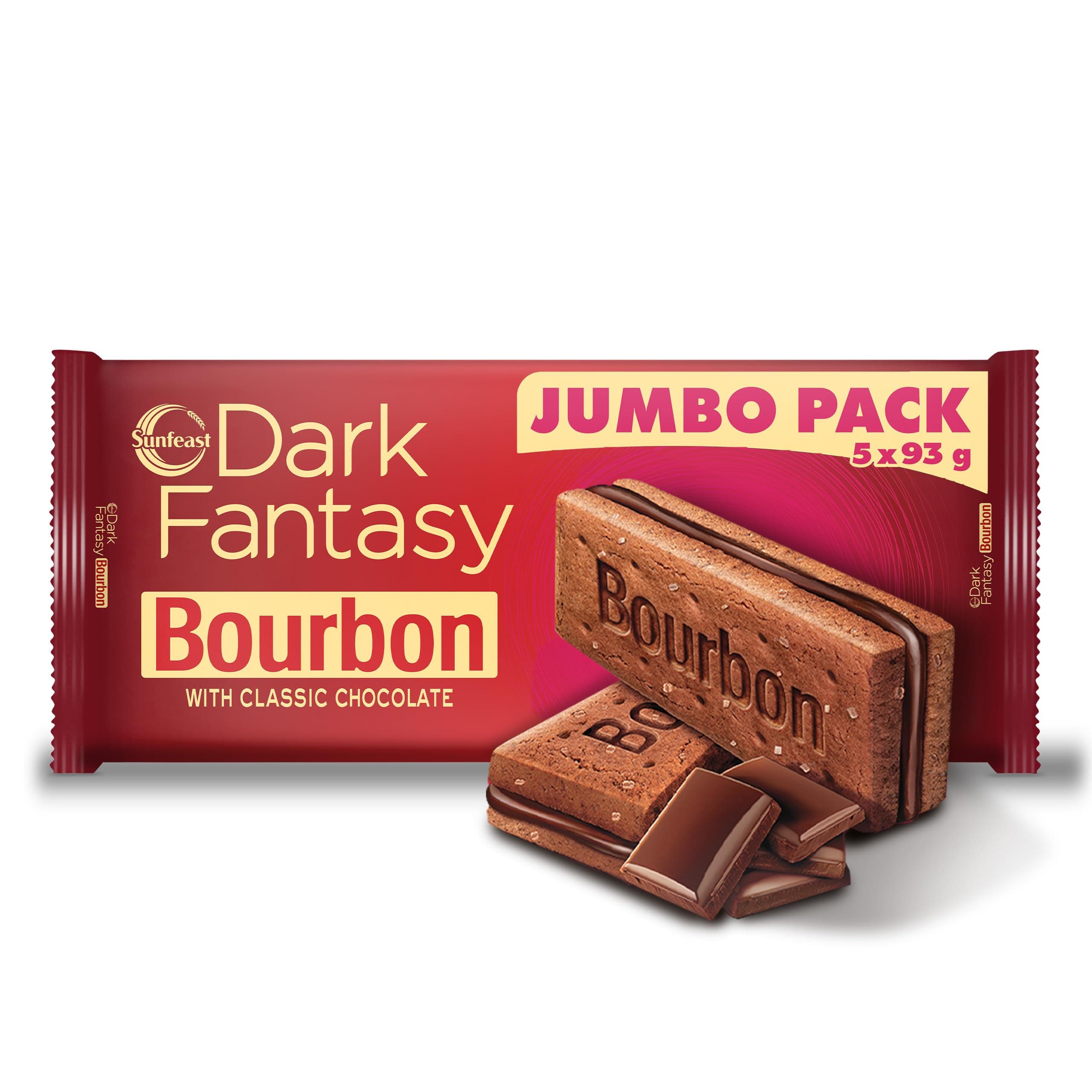 Sunfeast Dark Fantasy Bourbon, Classic Biscuit, 450g