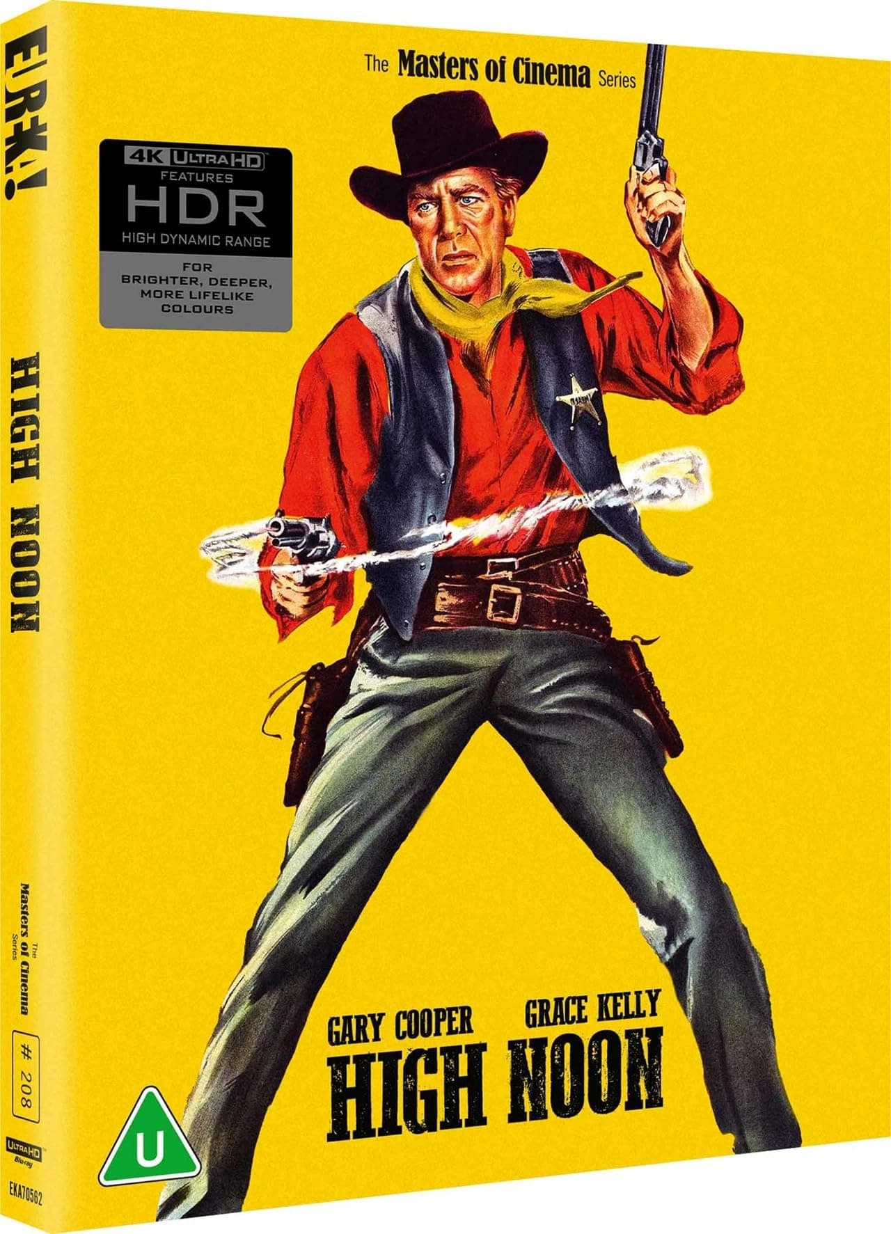 High Noon (Limited Edition - 2000 Copies only) (Uncut) [4K Ultra HD] (1952) | Imported from UK | 85 min | Eureka Entertainment | Drama Thriller Western | Director: Fred Zinnemann | Starring: Gary Cooper