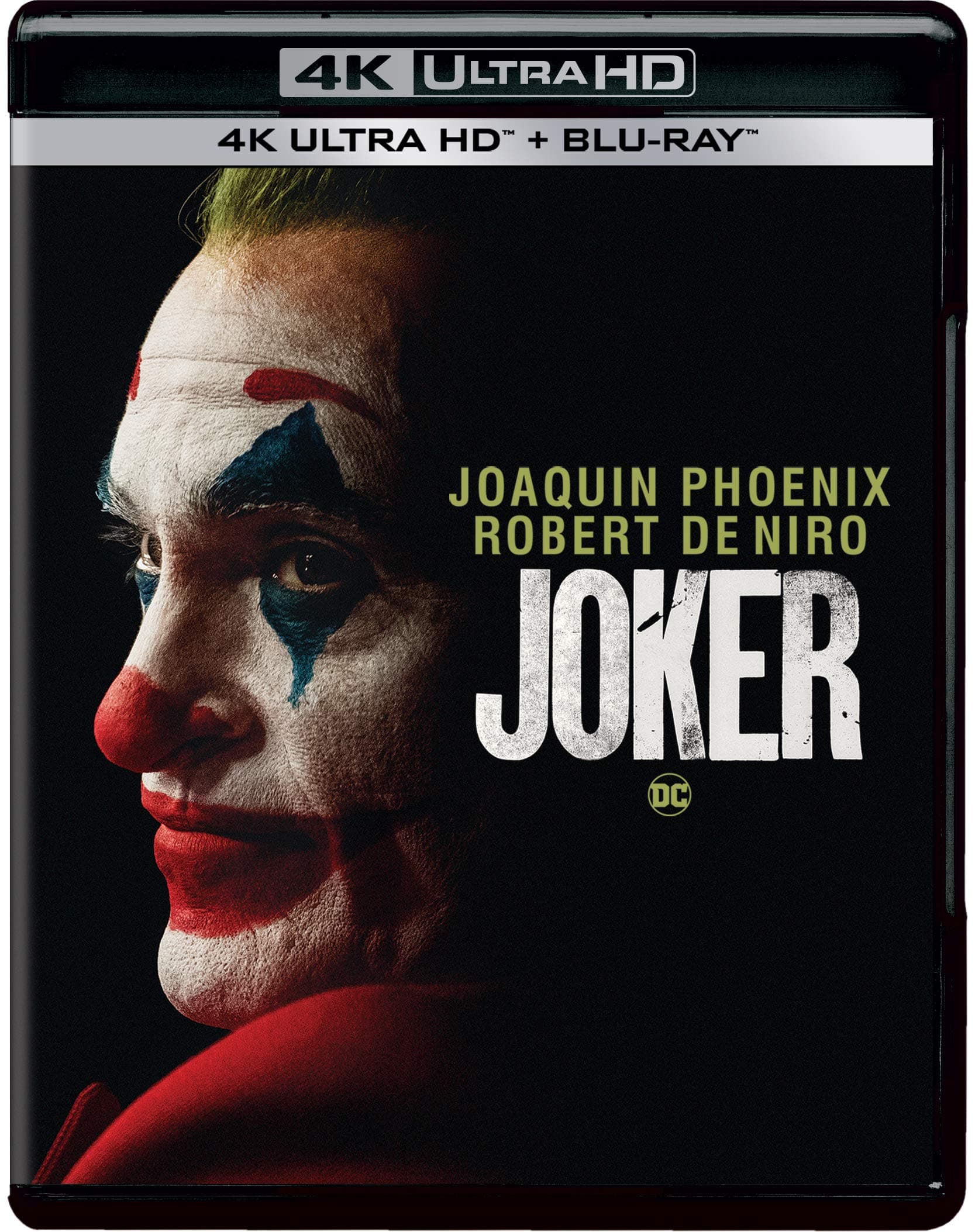 DC: Joker (2019) (4K UHD + Blu-ray) (2-Disc) - Incl. Dolby Vision, HDR10 & Dolby Atmos on 4K Ultra HD